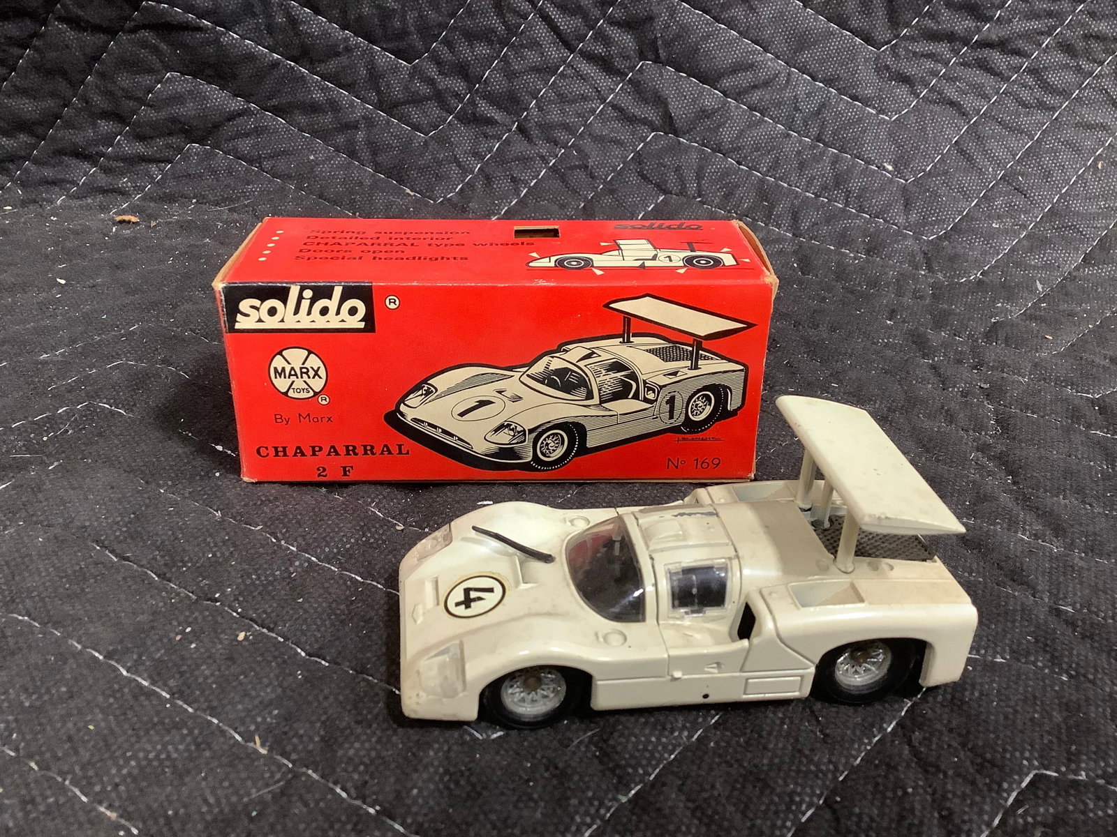 Vintage Solido Chaparral 2f Diecast Model (1 of 1)