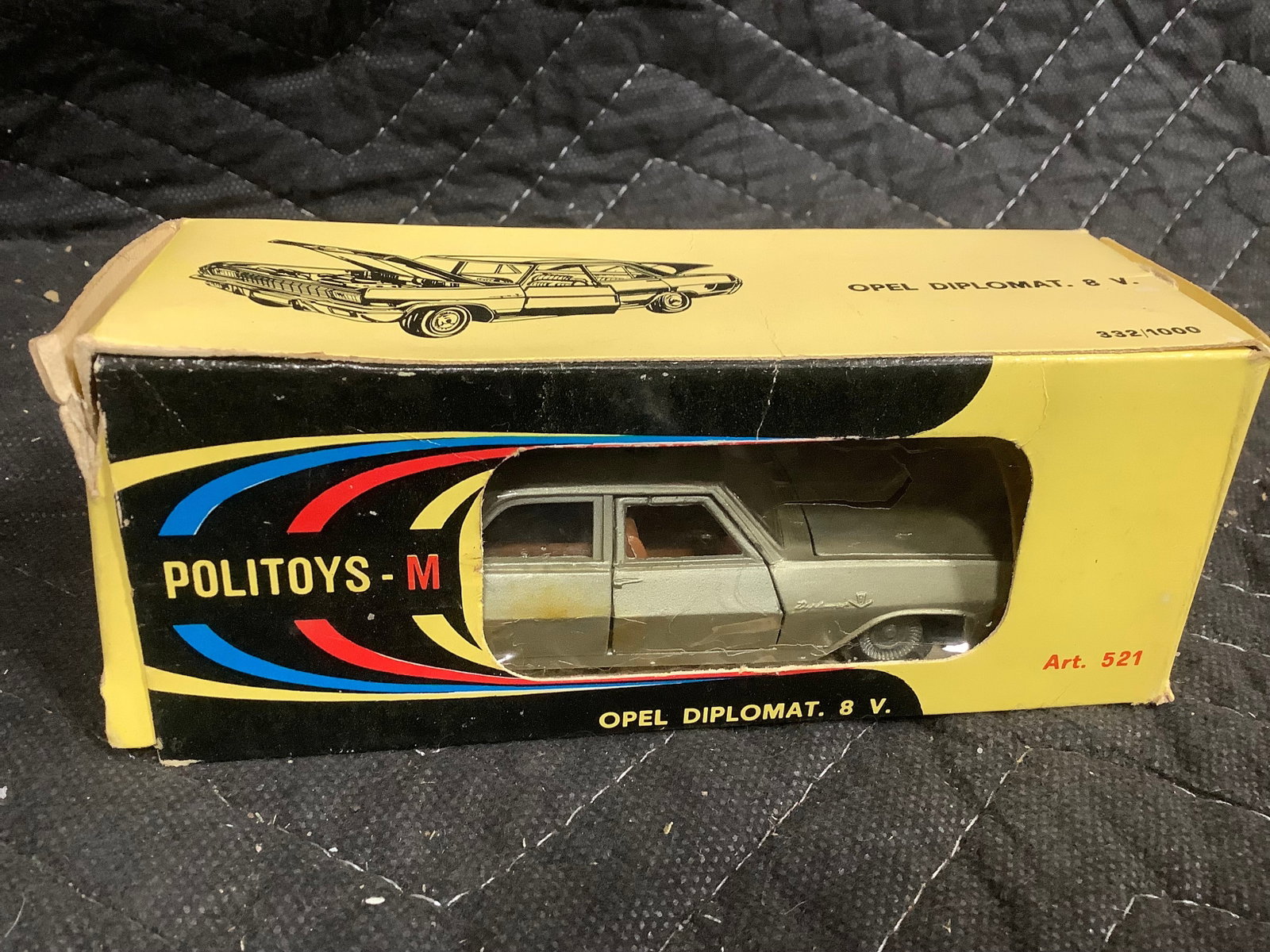 Vintage Poli-Toys Opel Diplomat Diecast Model (1 of 1)