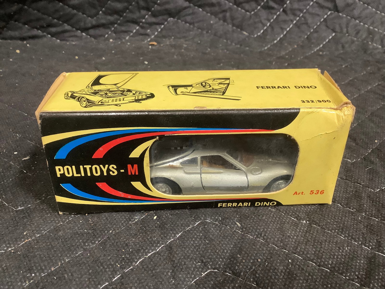 Vintage Politoys Ferrari Dino Diecast Model (1 of 1)