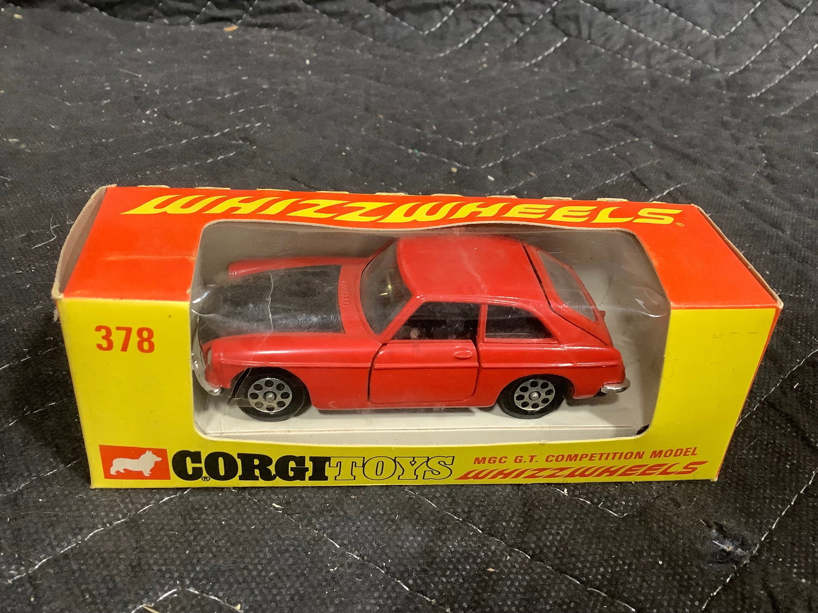 Vintage Corgi Toys MGC GT Competition Diecast Model (1 of 1)