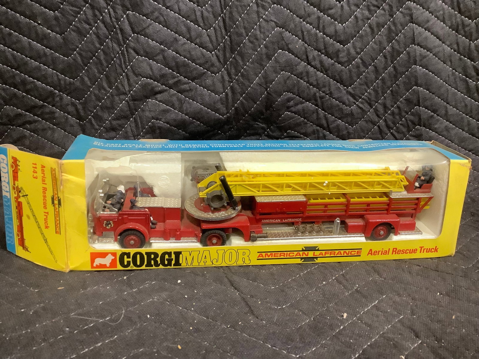 Vintage Corgi Toys Aerial Rescue Truck Diecast Model (1 of 1)