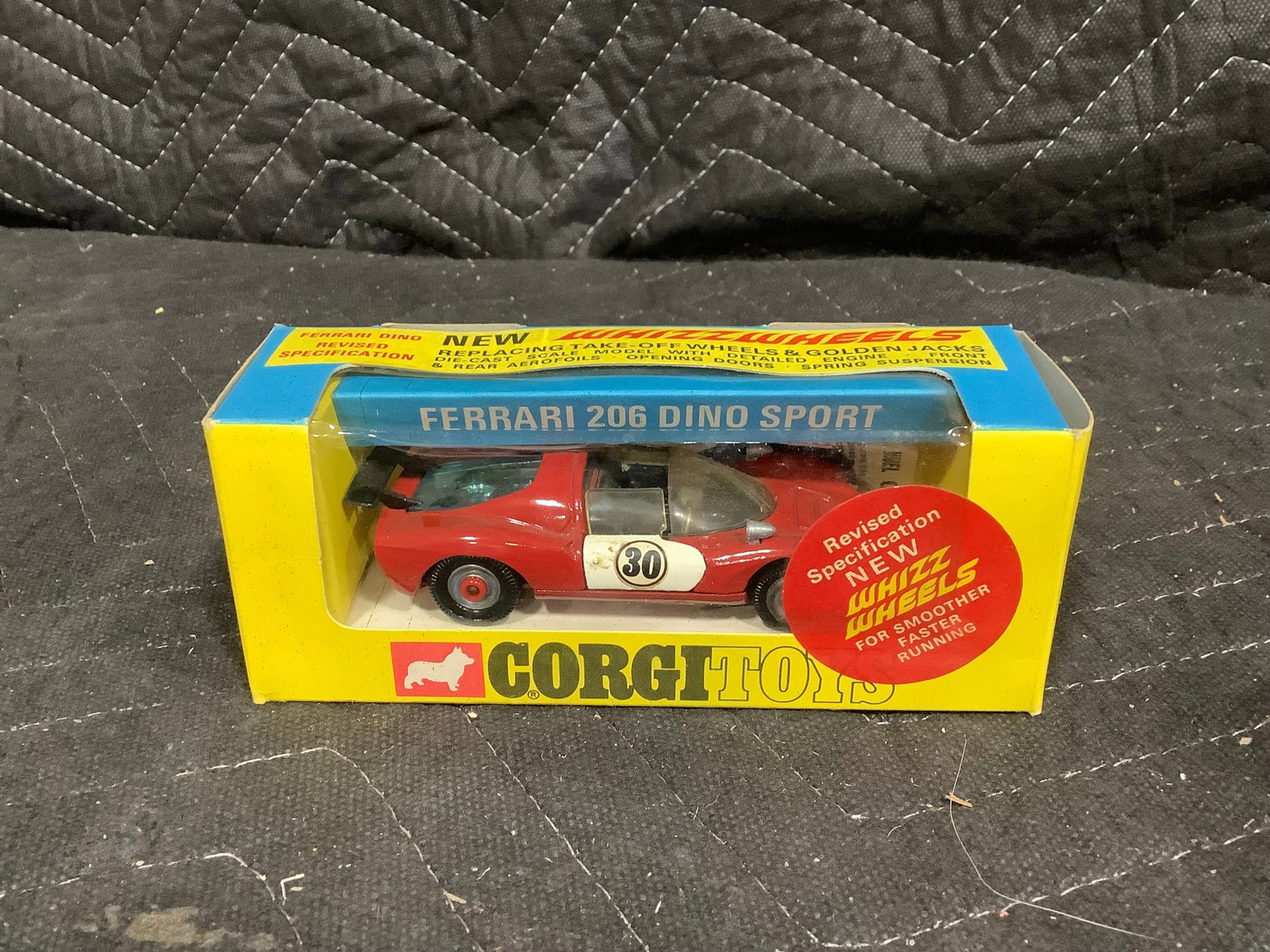 Vintage Corgi Toys Ferrari 206 Dino Sport Diecast Model (1 of 1)