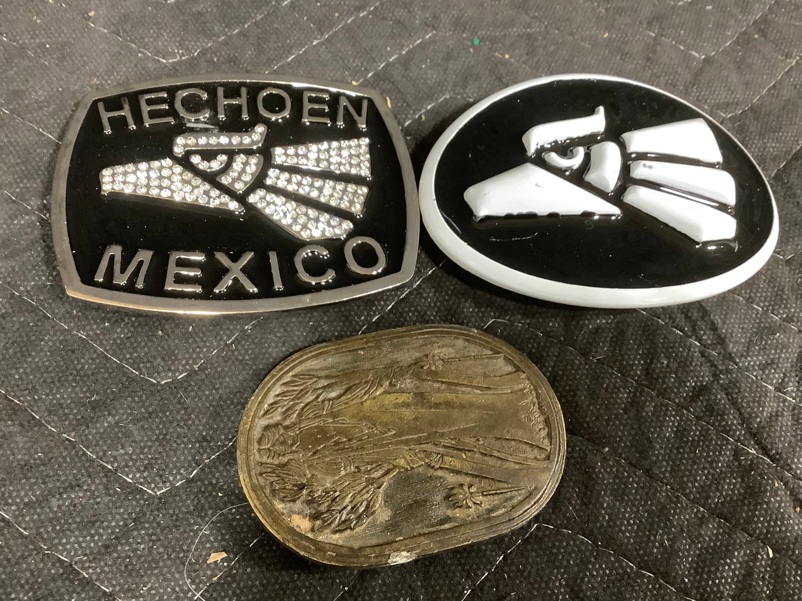 Various Belt Buckles: Various Belt Buckles