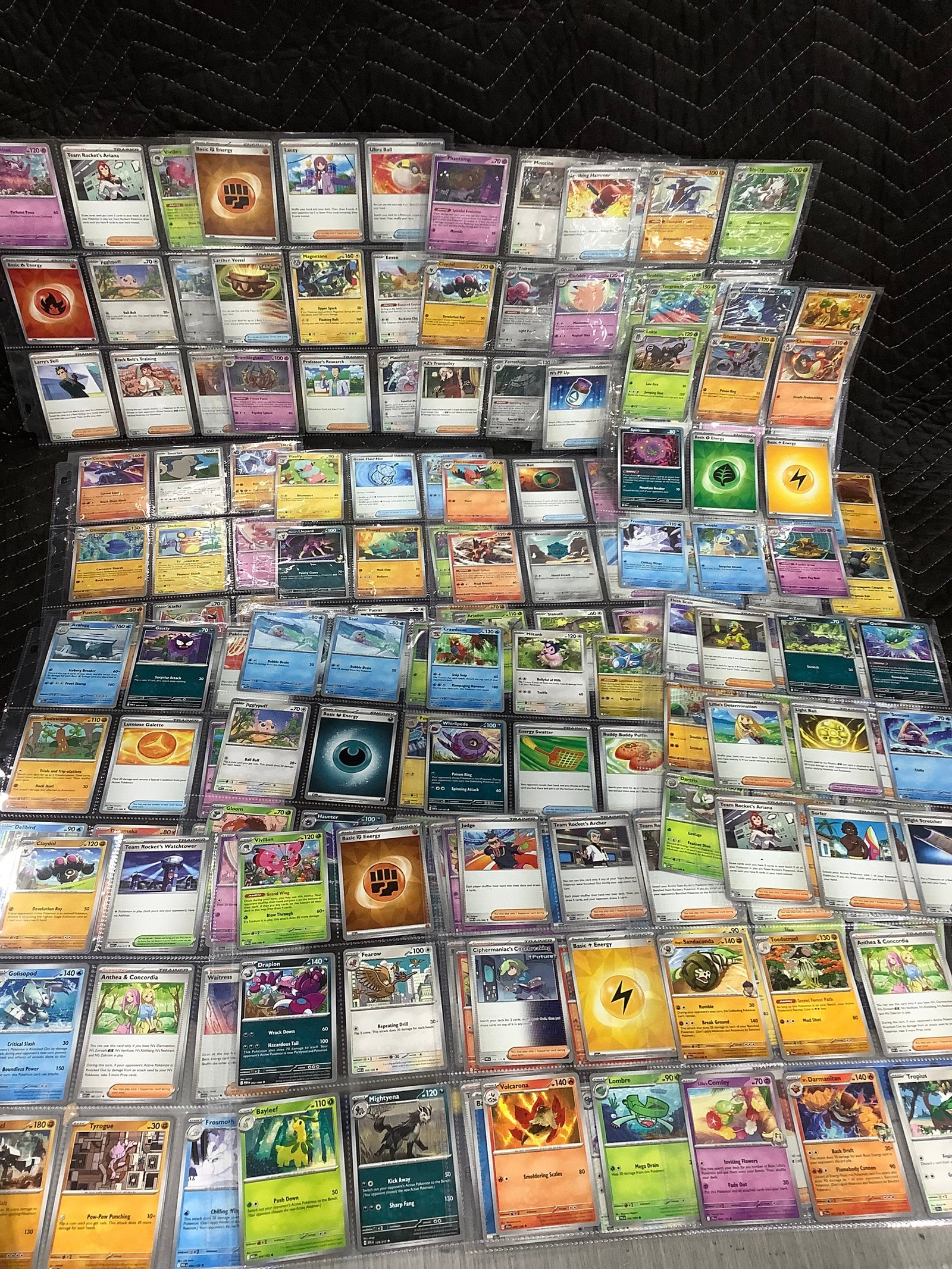 Various Pokemon Cards in Collectors Sheets (1 of 1)