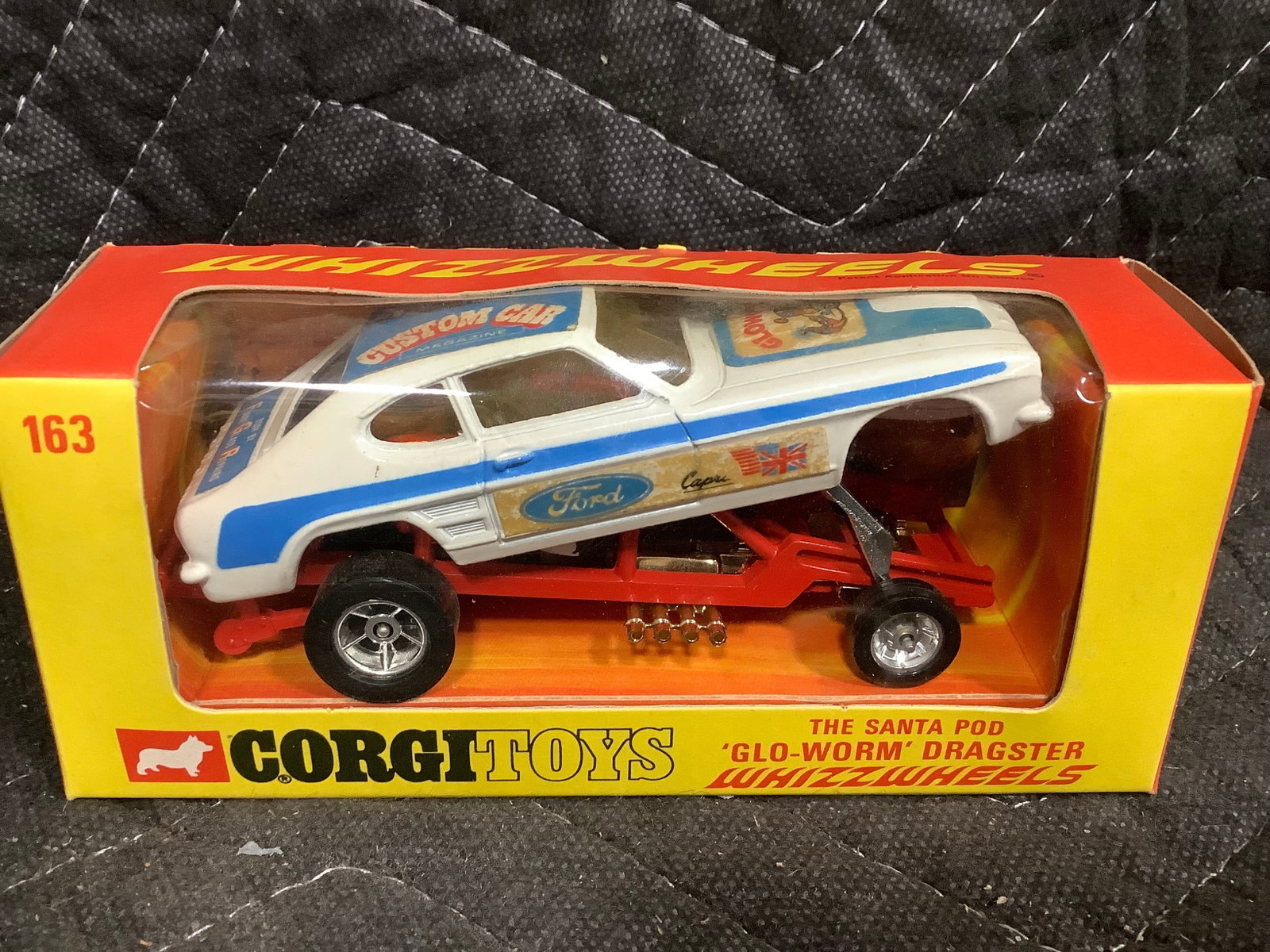 Vintage Corgi Toys Glo-Worm Dragster Diecast Model (1 of 1)