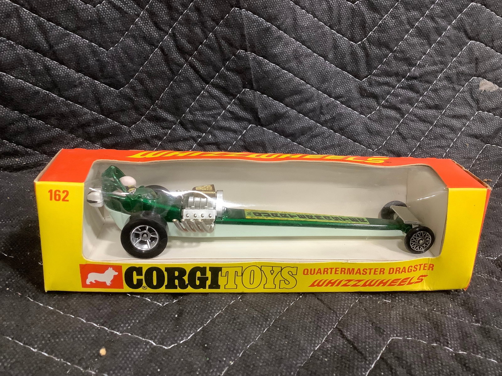 Vintage Corgi Toys Quartermaster Dragster Diecast Model: Vintage Corgi Toys Quartermaster Dragster Diecast Model