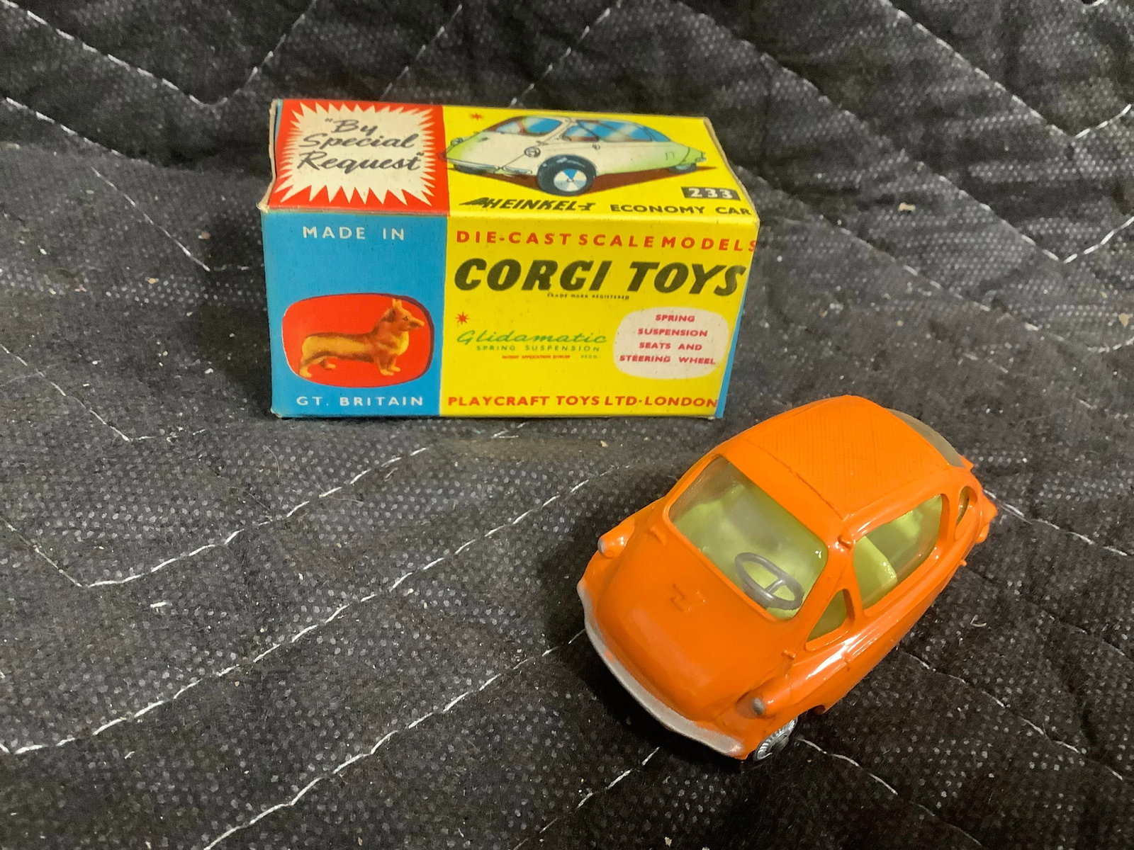 Vintage Corgi Toys Economy Car Diecast Model (1 of 1)