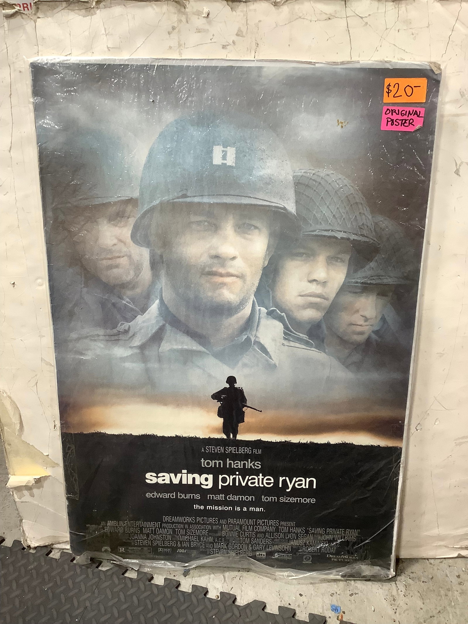 Saving Private Ryan Movie Poster *rated r* (27inx40in) (1 of 1)