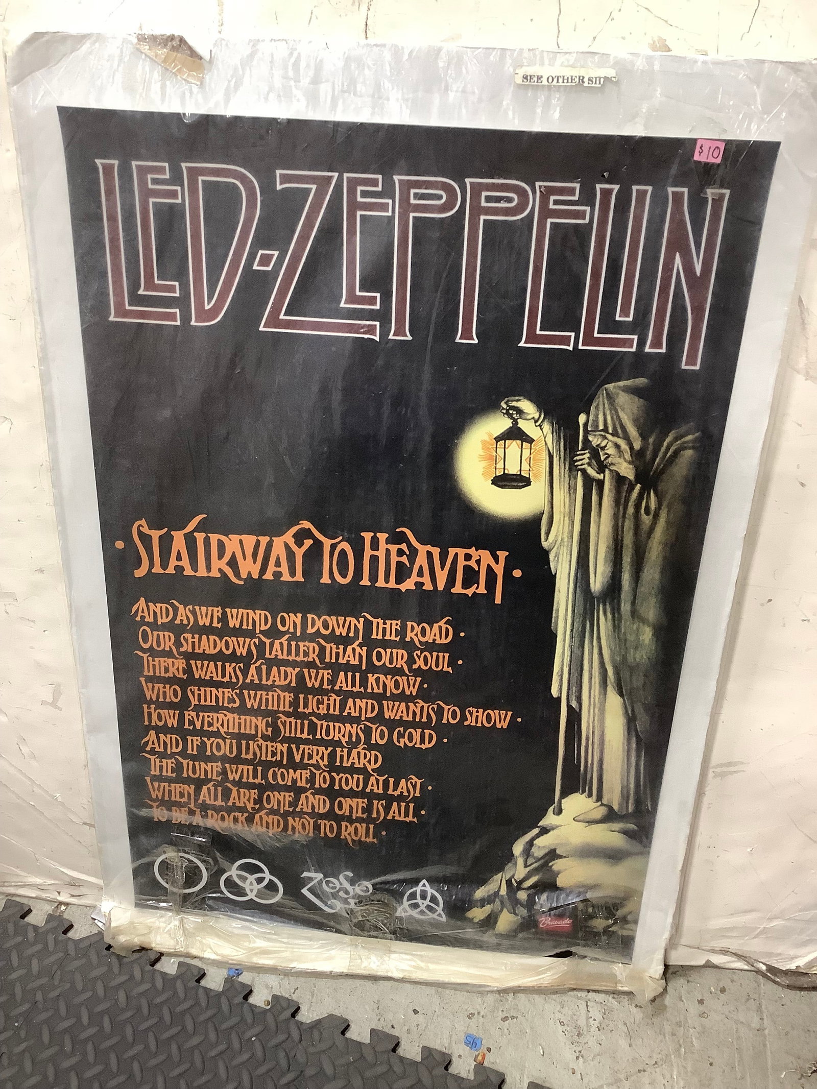 Led Zeppelin Poster (24inx36in) (1 of 1)