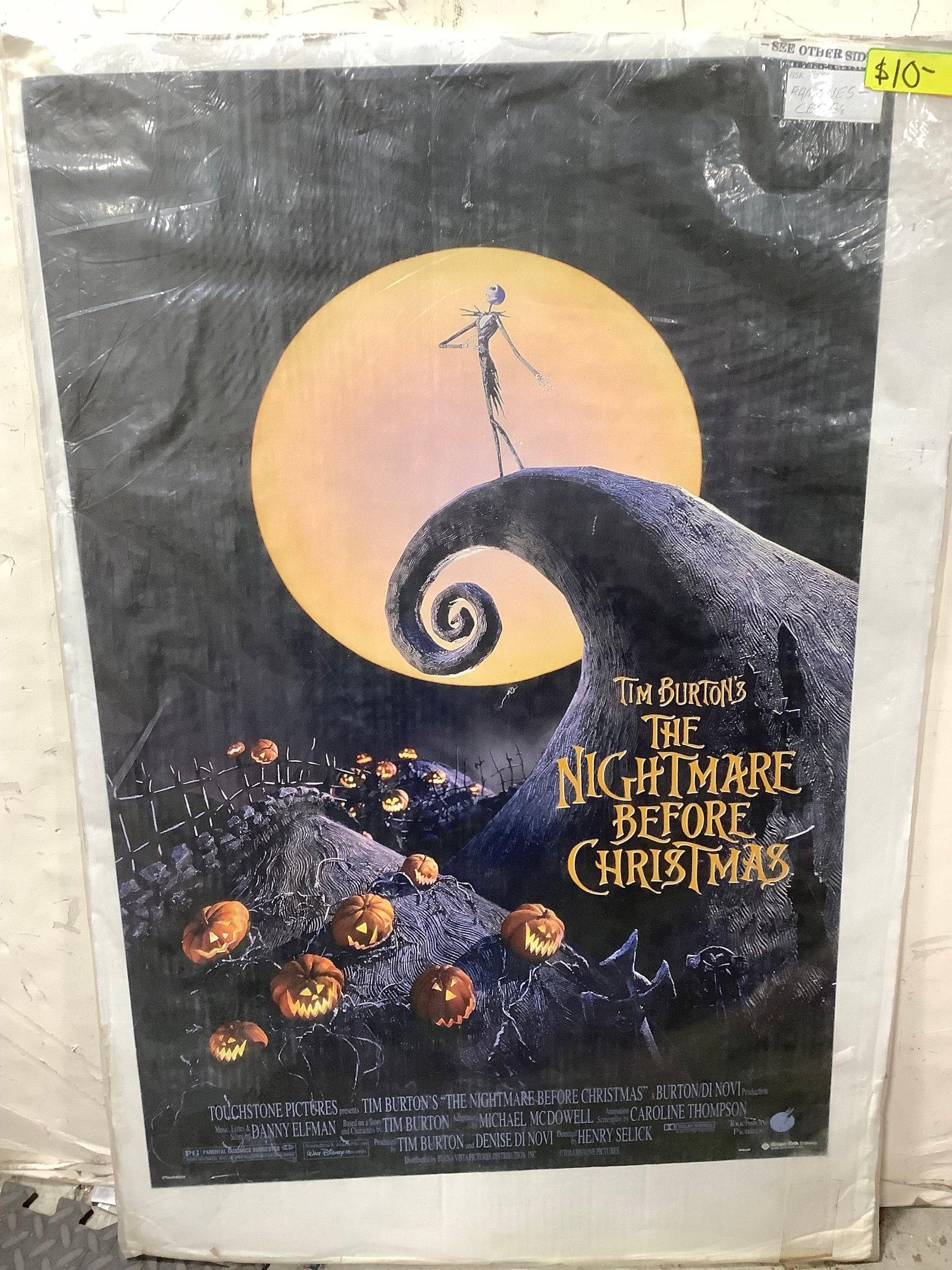 The Nightmare Before Christmas Movie Poster (24inx36in) (1 of 1)