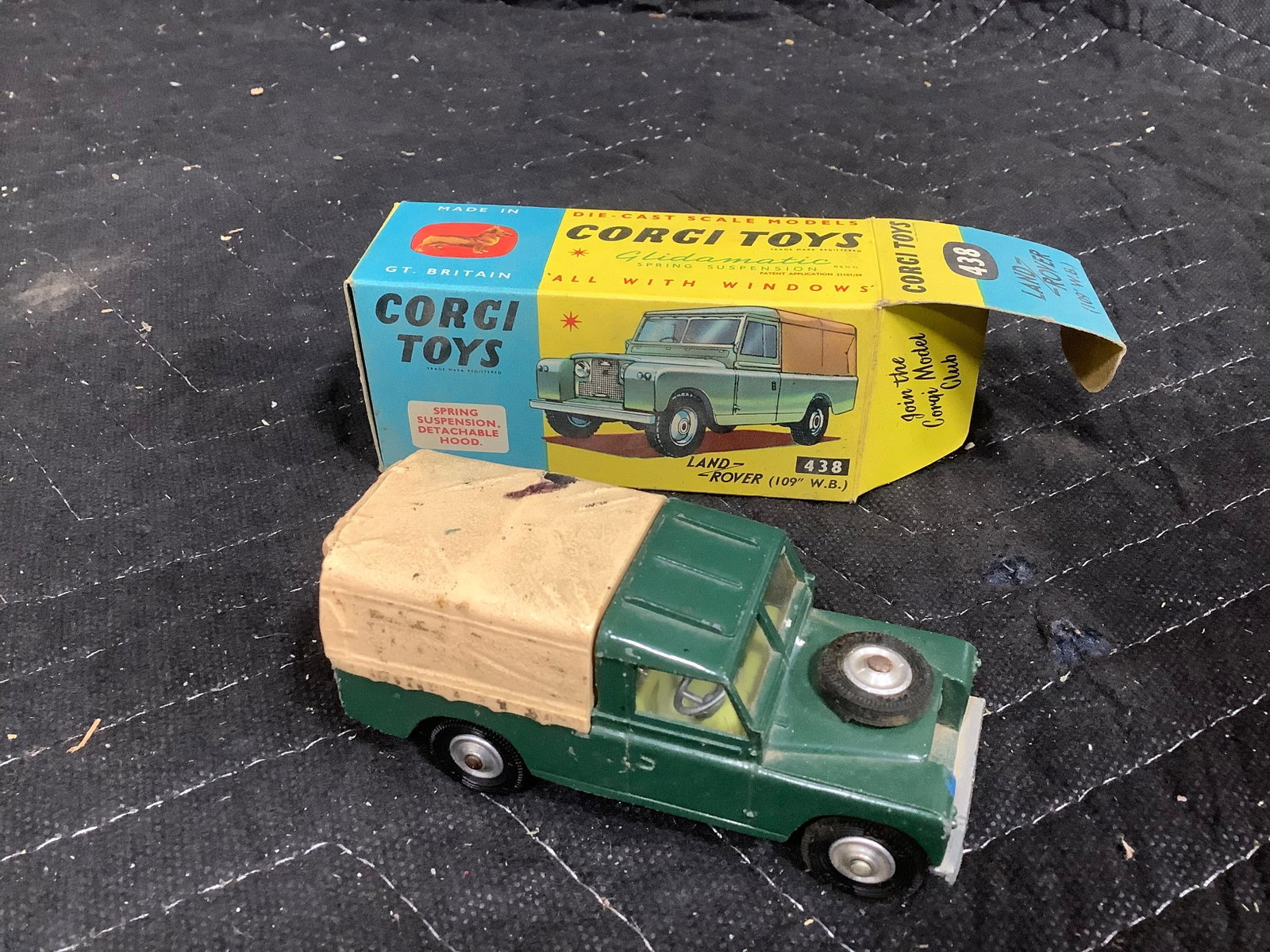 Corgi Toys vintage Land Rover diecast in original box (1 of 1)