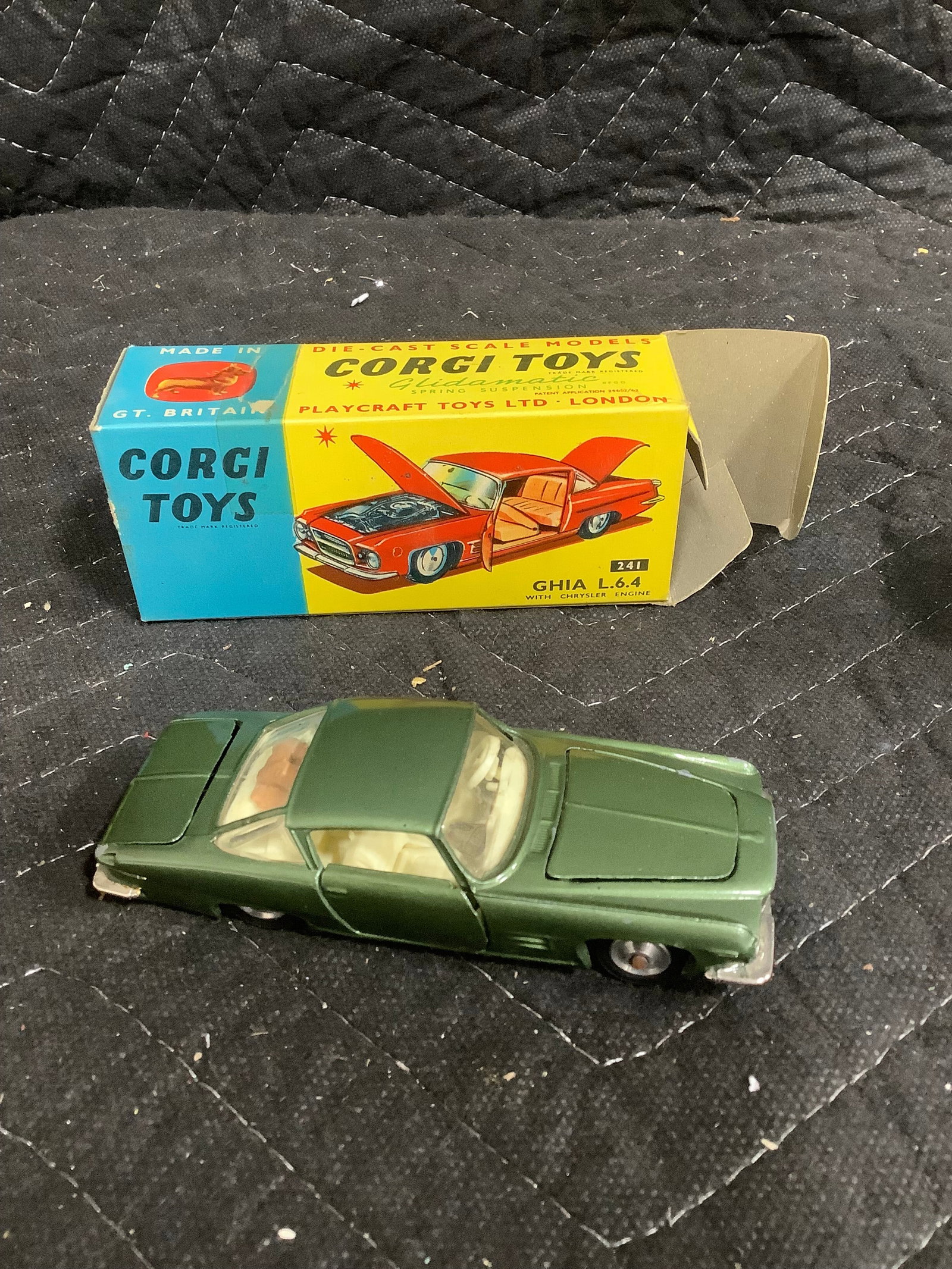 Corgi Toys vintage GHIA L 6.4 diecast in original box (1 of 1)