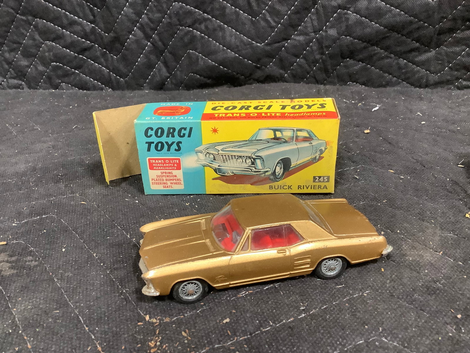 Corgi Toys vintage Buick Riviera diecast in original box (1 of 1)