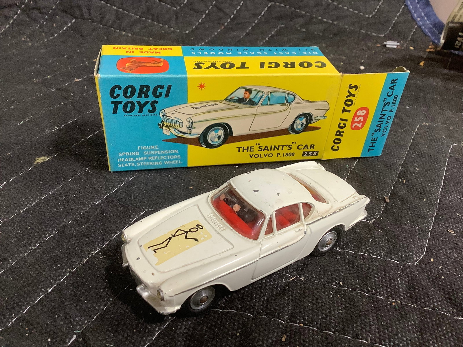 Corgi Toys vintage Saints Car Volvo diecast in original box (1 of 1)