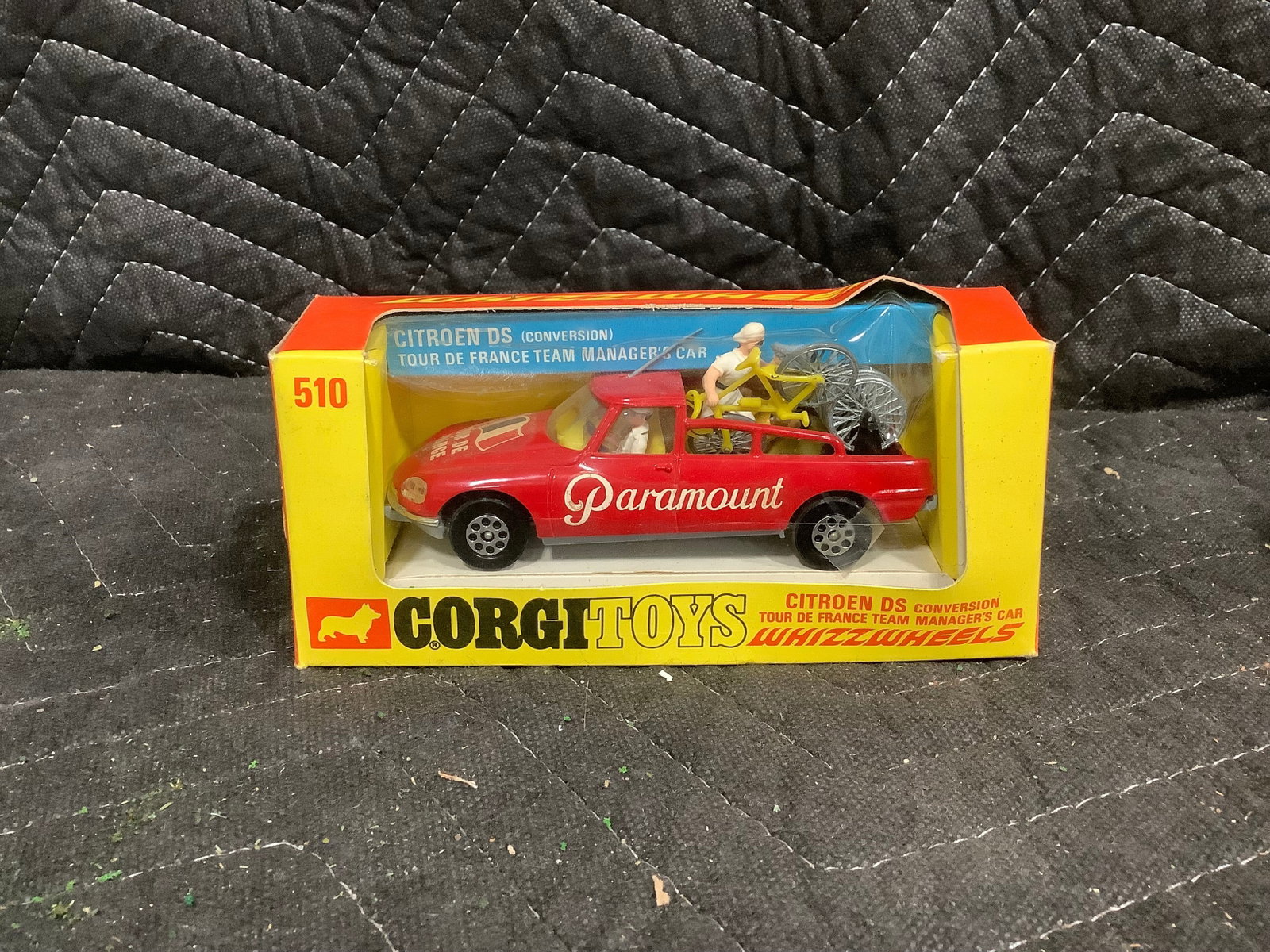 Corgi Toys vintage Citroen DS Conversion Team Managers Car diecast in original box (1 of 1)