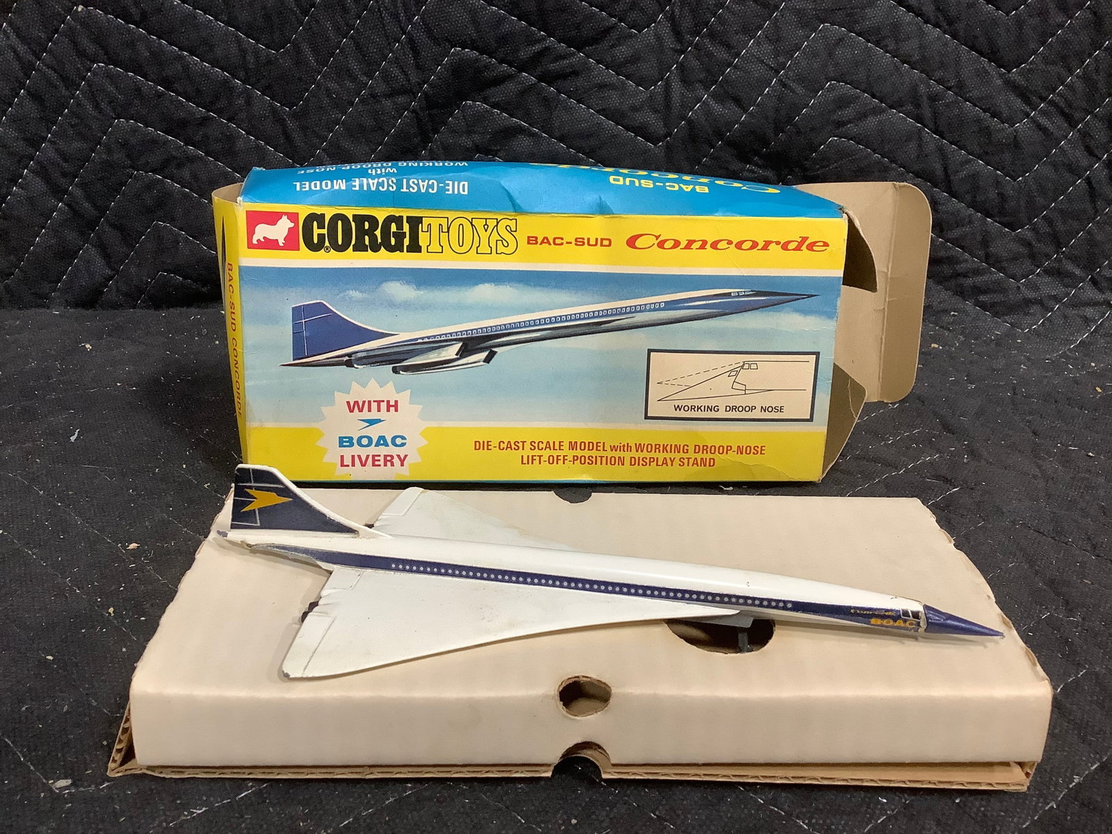 Corgi Toys vintage Concorde diecast in original box (1 of 1)