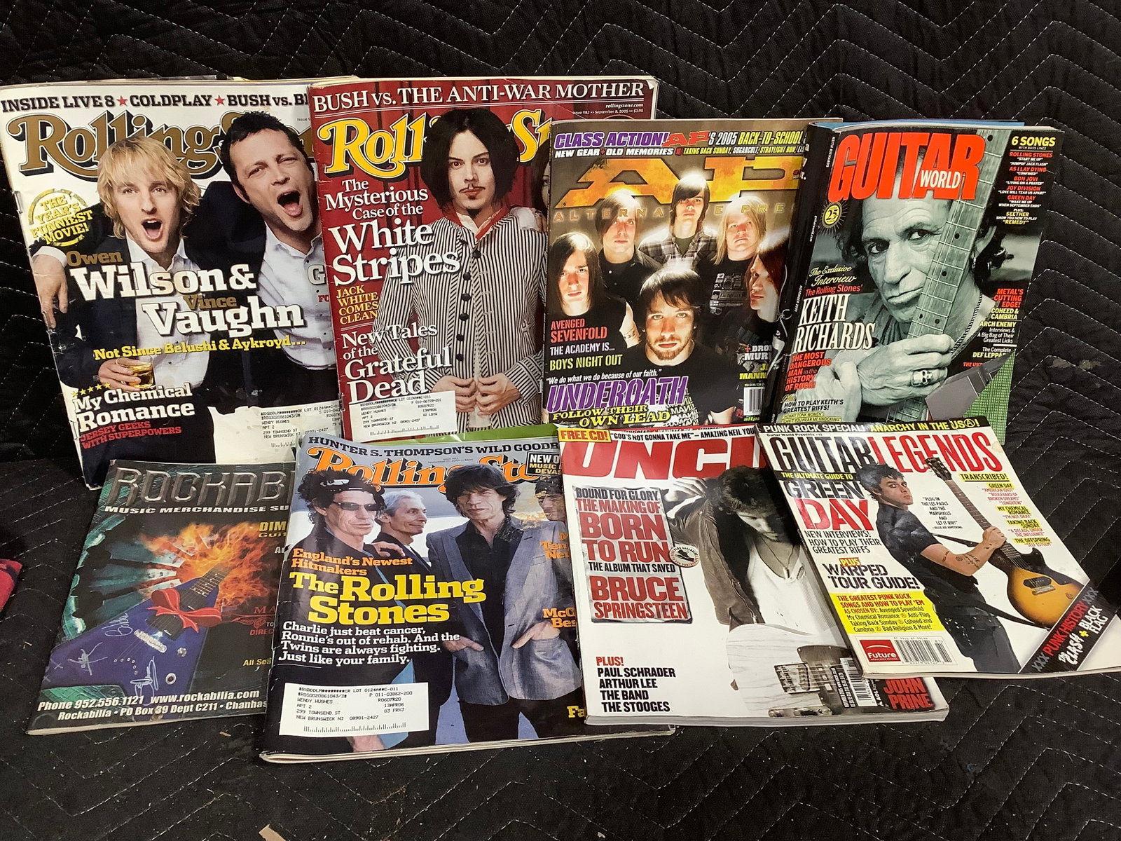Vintage rock magazines (1 of 1)