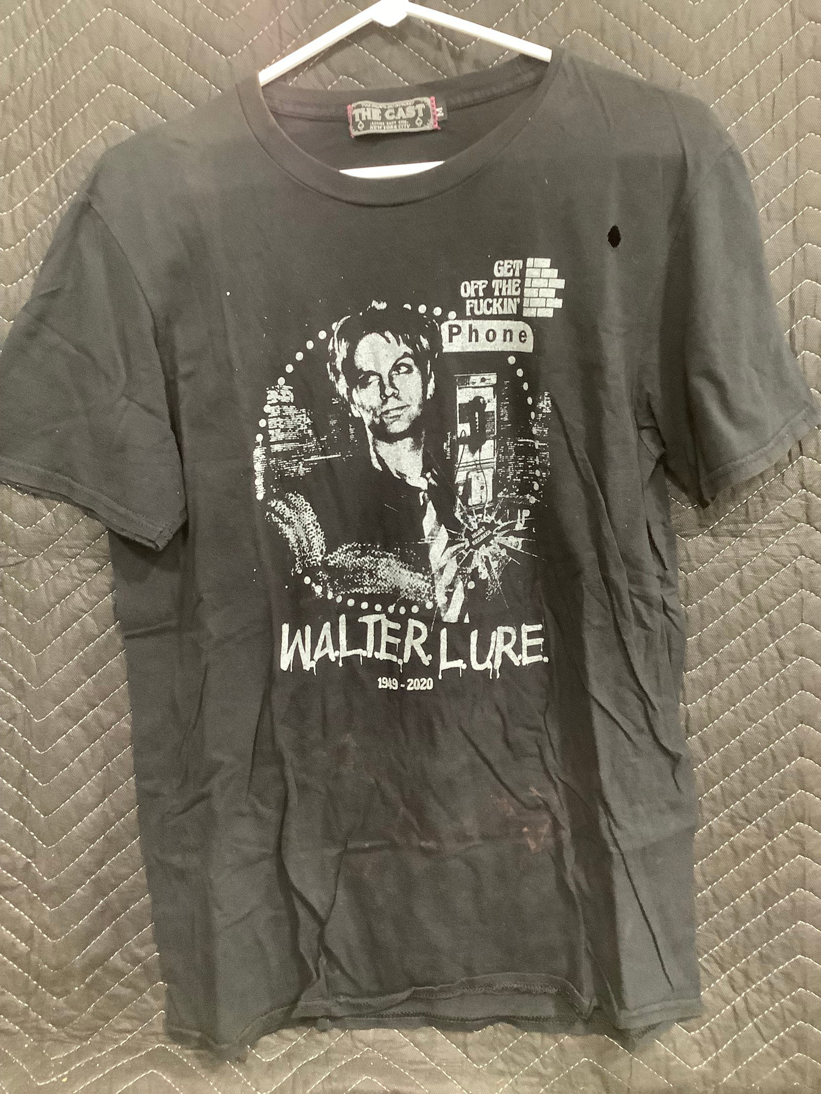 Walter Lure tshirt(M-has holes) (1 of 1)