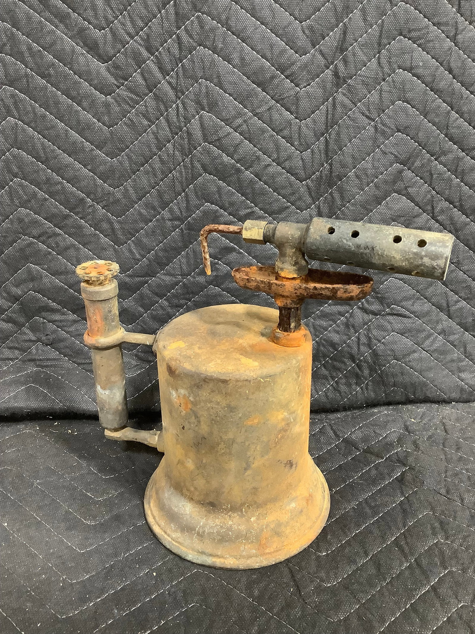 Vintage brass blow torch: Vintage brass blow torch