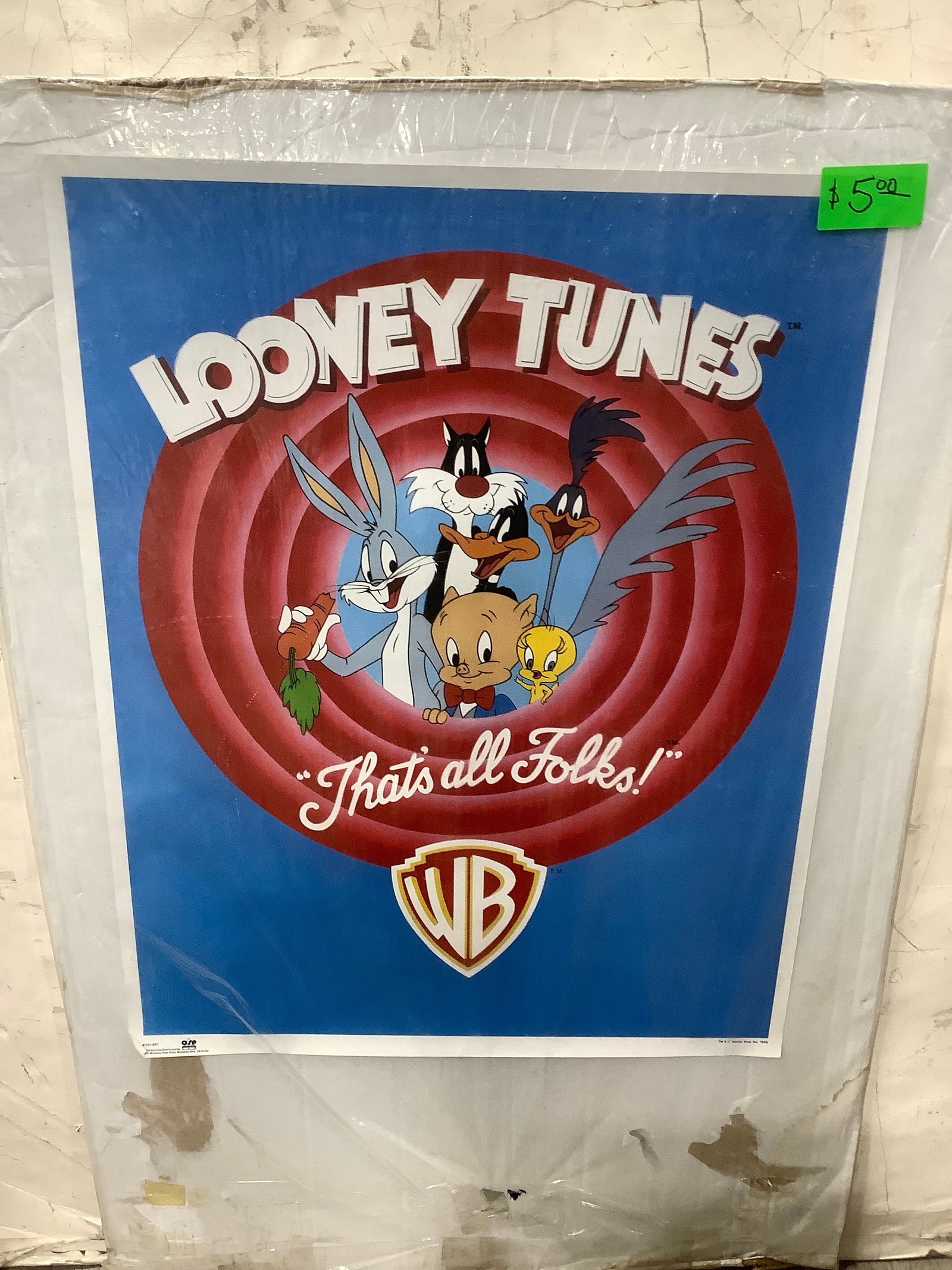 Looney Tunes poster(22inx28in): Looney Tunes poster(22inx28in)