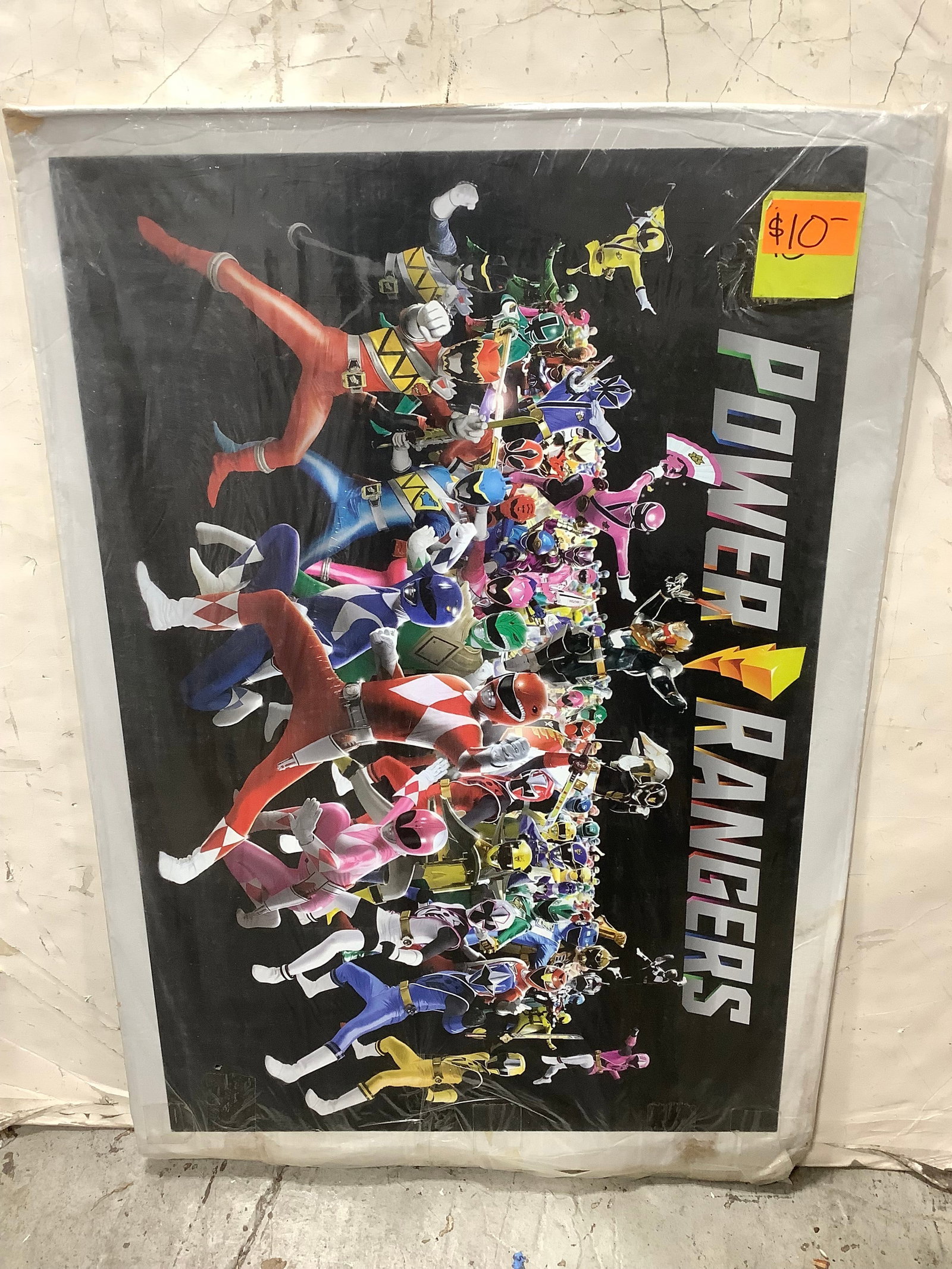 Power Rangers poster(24inx36in): Power Rangers poster(24inx36in)
