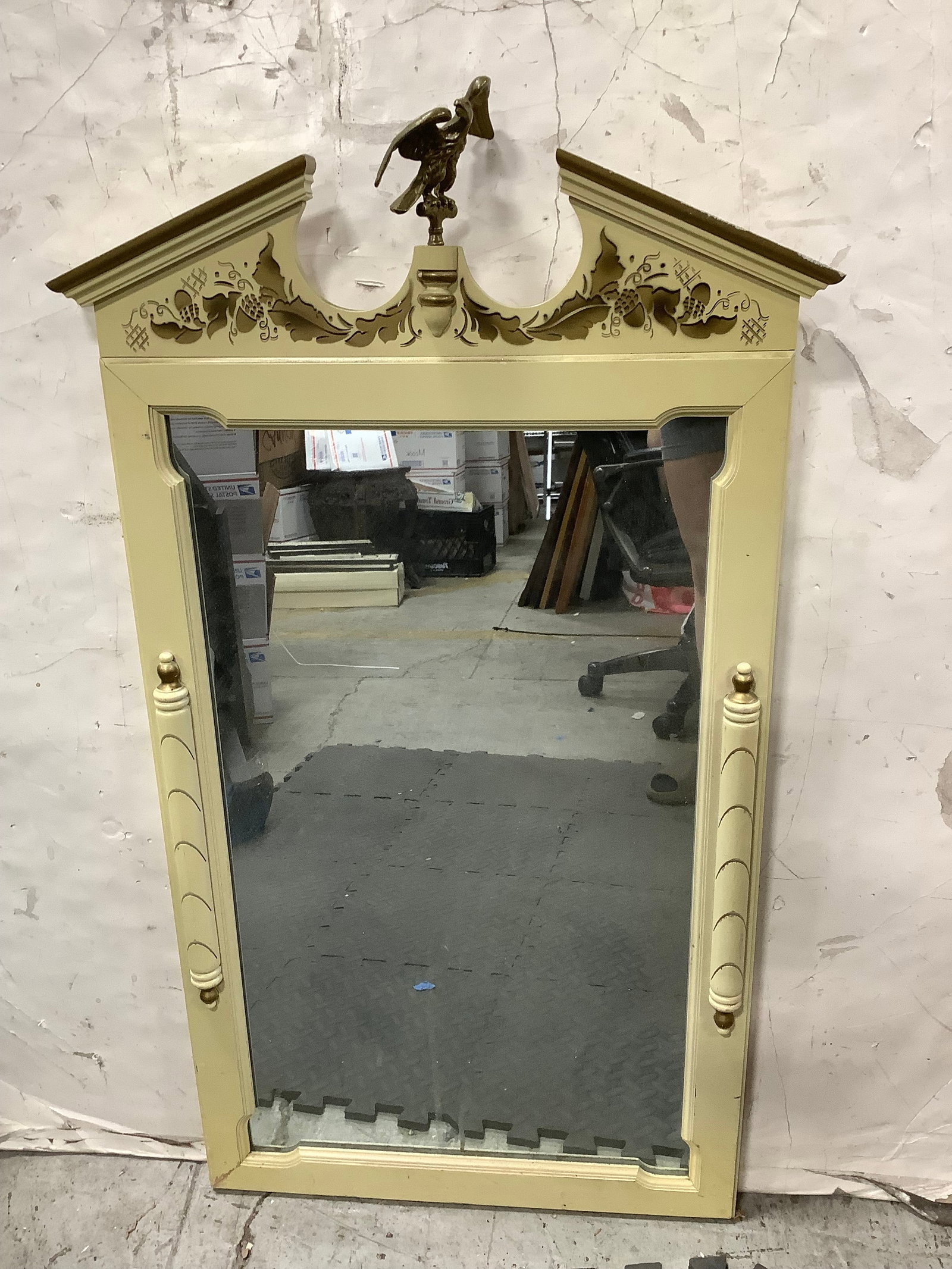 Vintage french style mirror(40.5inx23in) (1 of 1)
