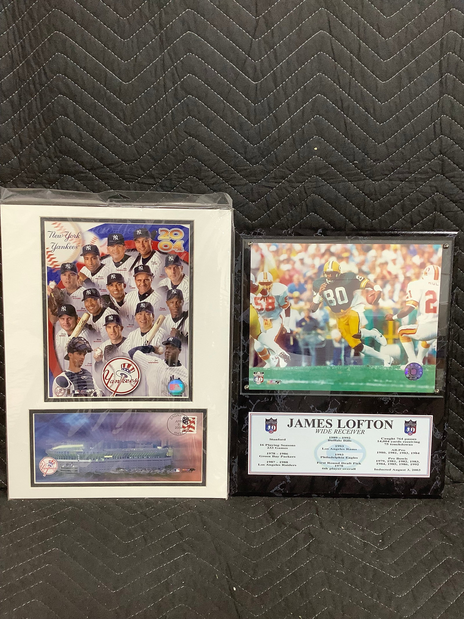 Baseball and football wall decor(largest 12inx16in): Baseball and football wall decor(largest 12inx16in)