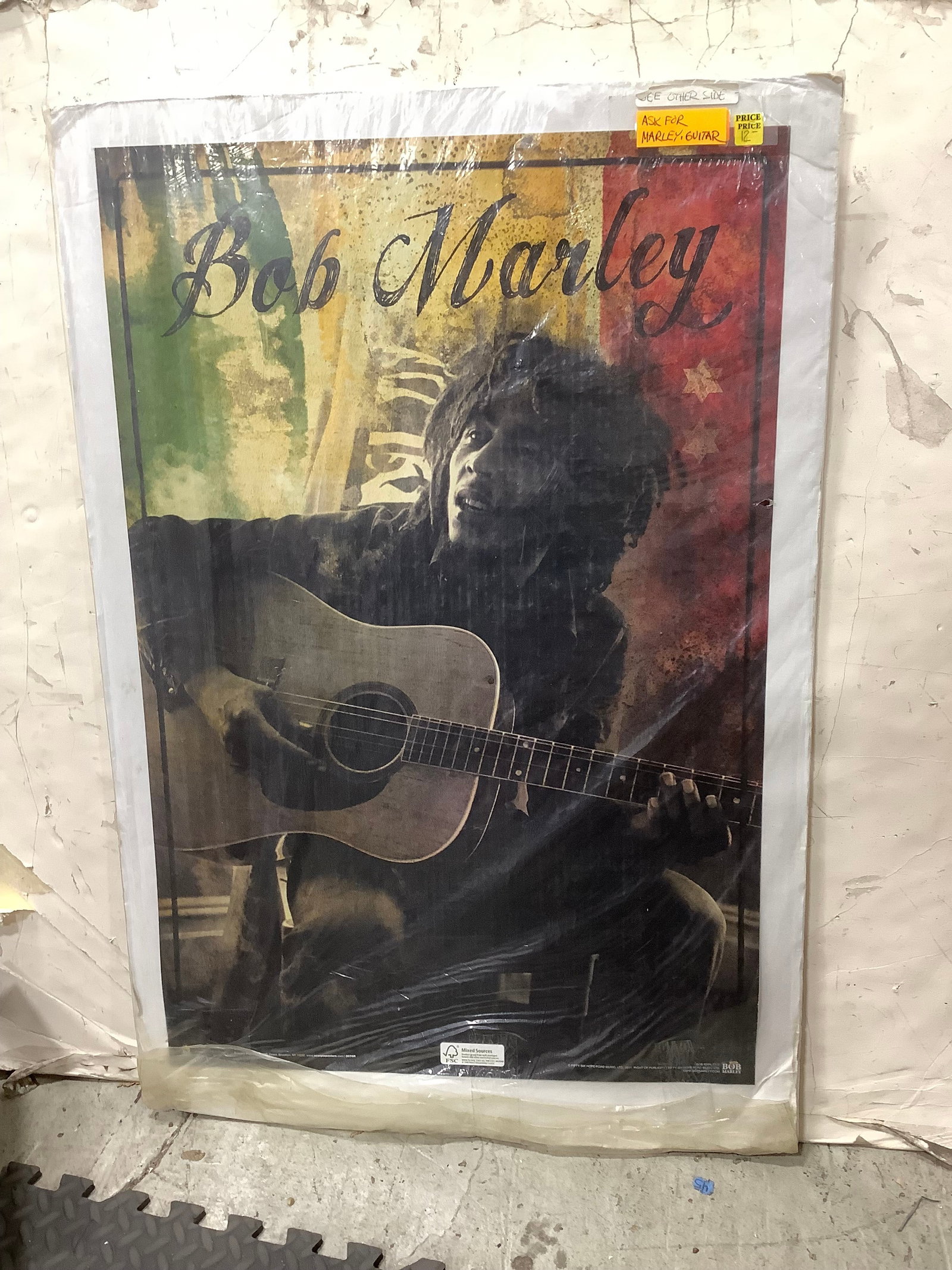 Bob Marley poster(24inx36in) (1 of 1)