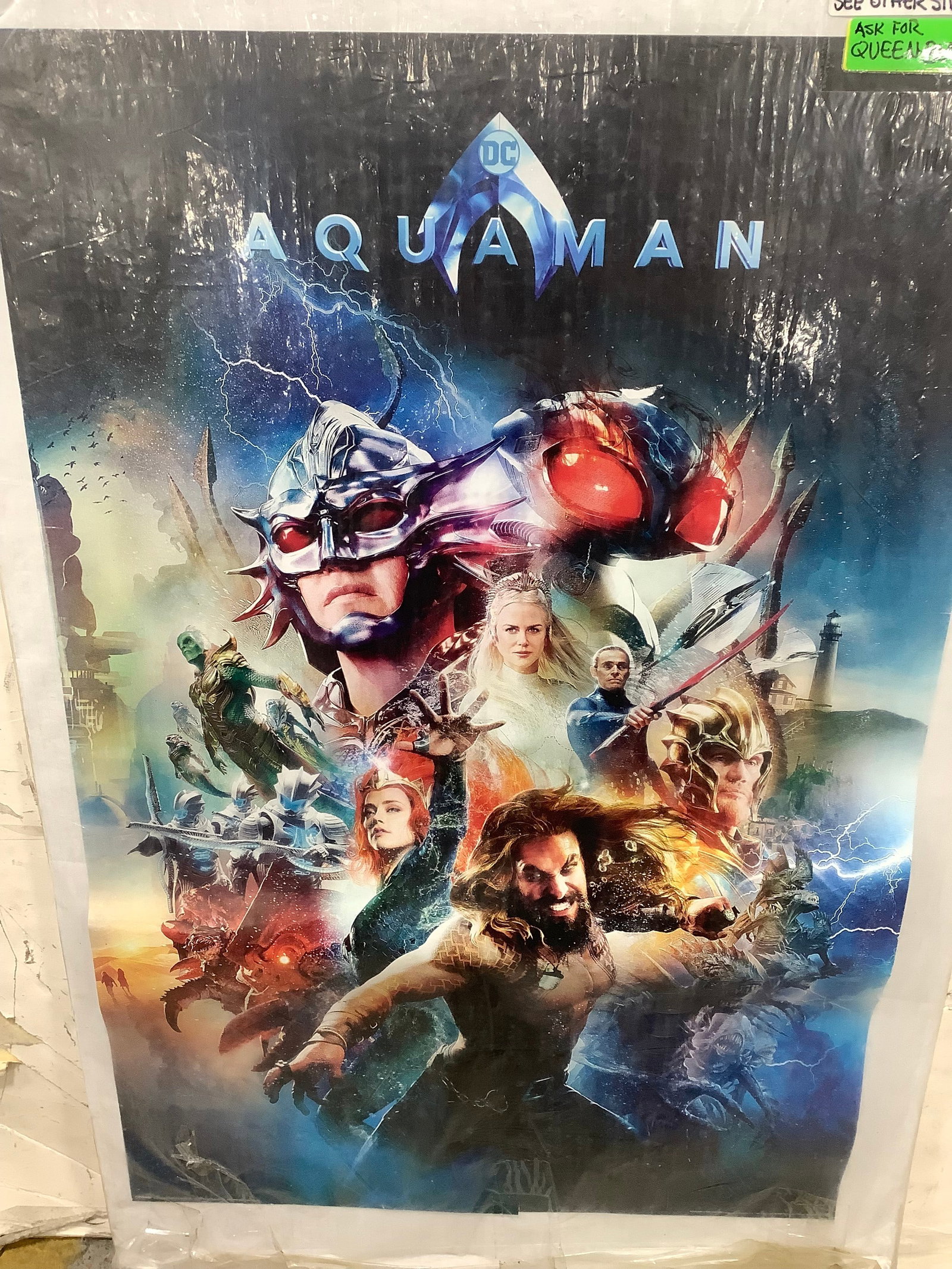 Aquaman Movie Poster (24inx36in): Aquaman Movie Poster (24inx36in)