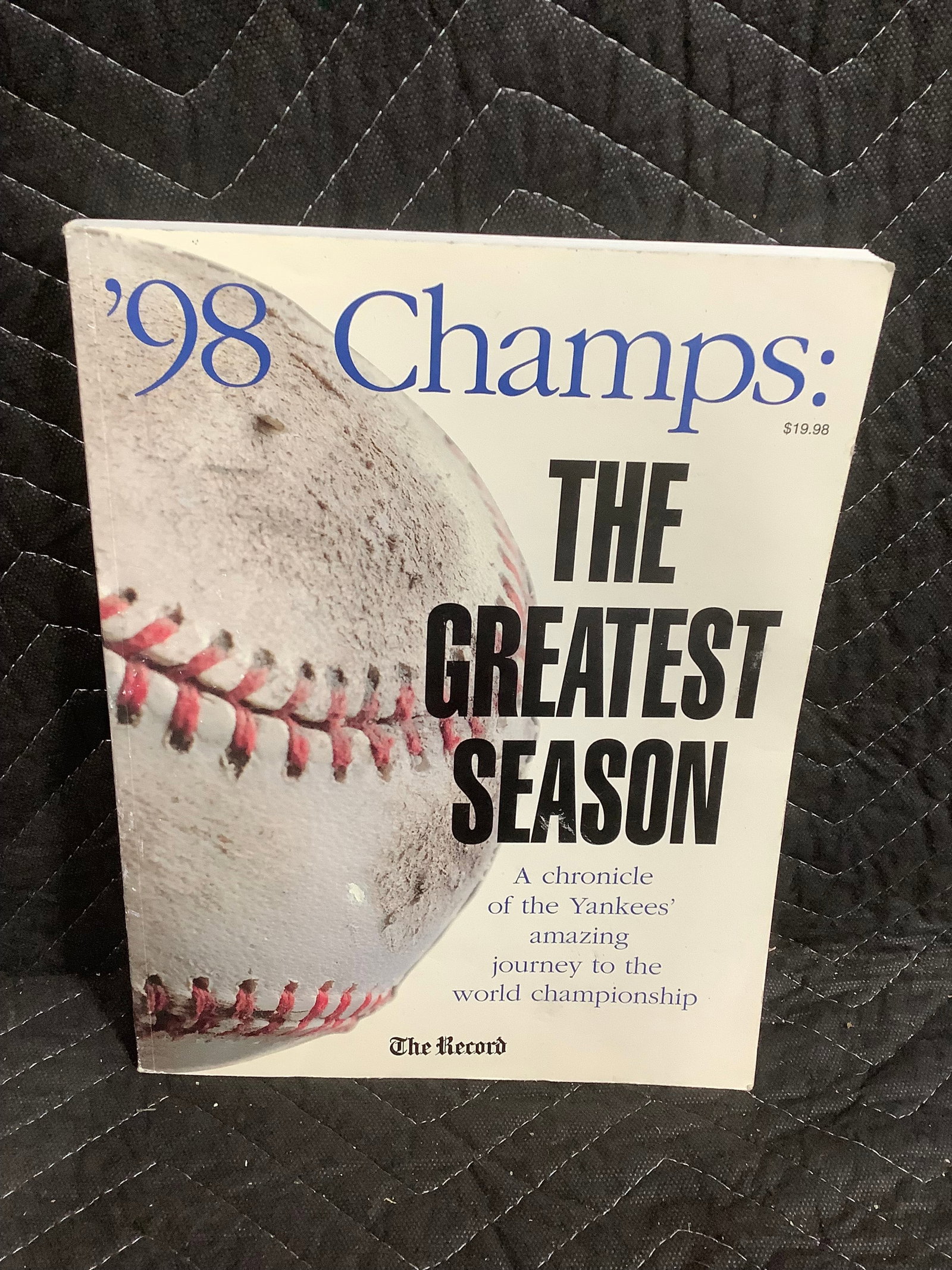 1998 Baseball Champs Book: 1998 Baseball Champs Book