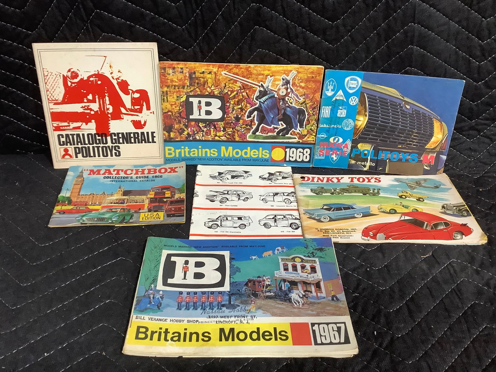 Various Matchbox Catalogs (1 of 1)