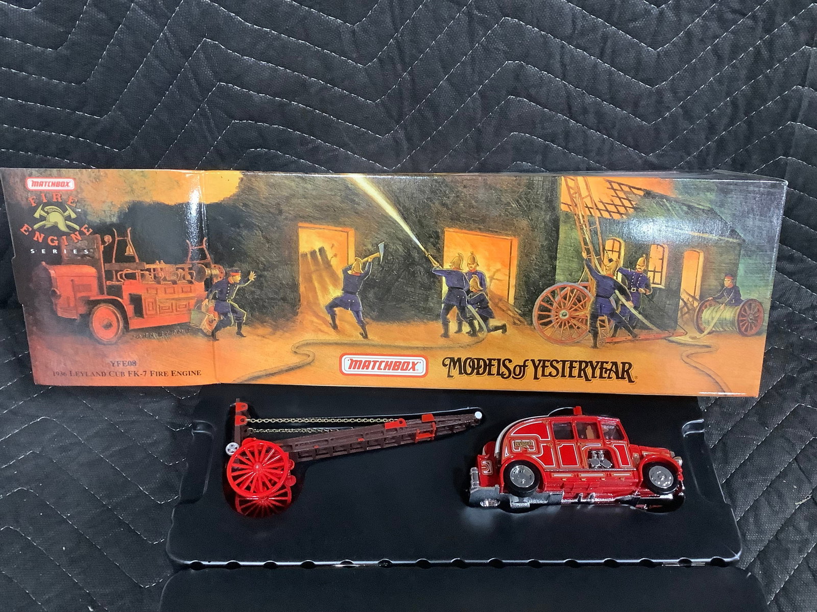 Matchbox 1936 Leyland Cub FK-7 Fire Engine *new in box*: Matchbox 1936 Leyland Cub FK-7 Fire Engine *new in box*