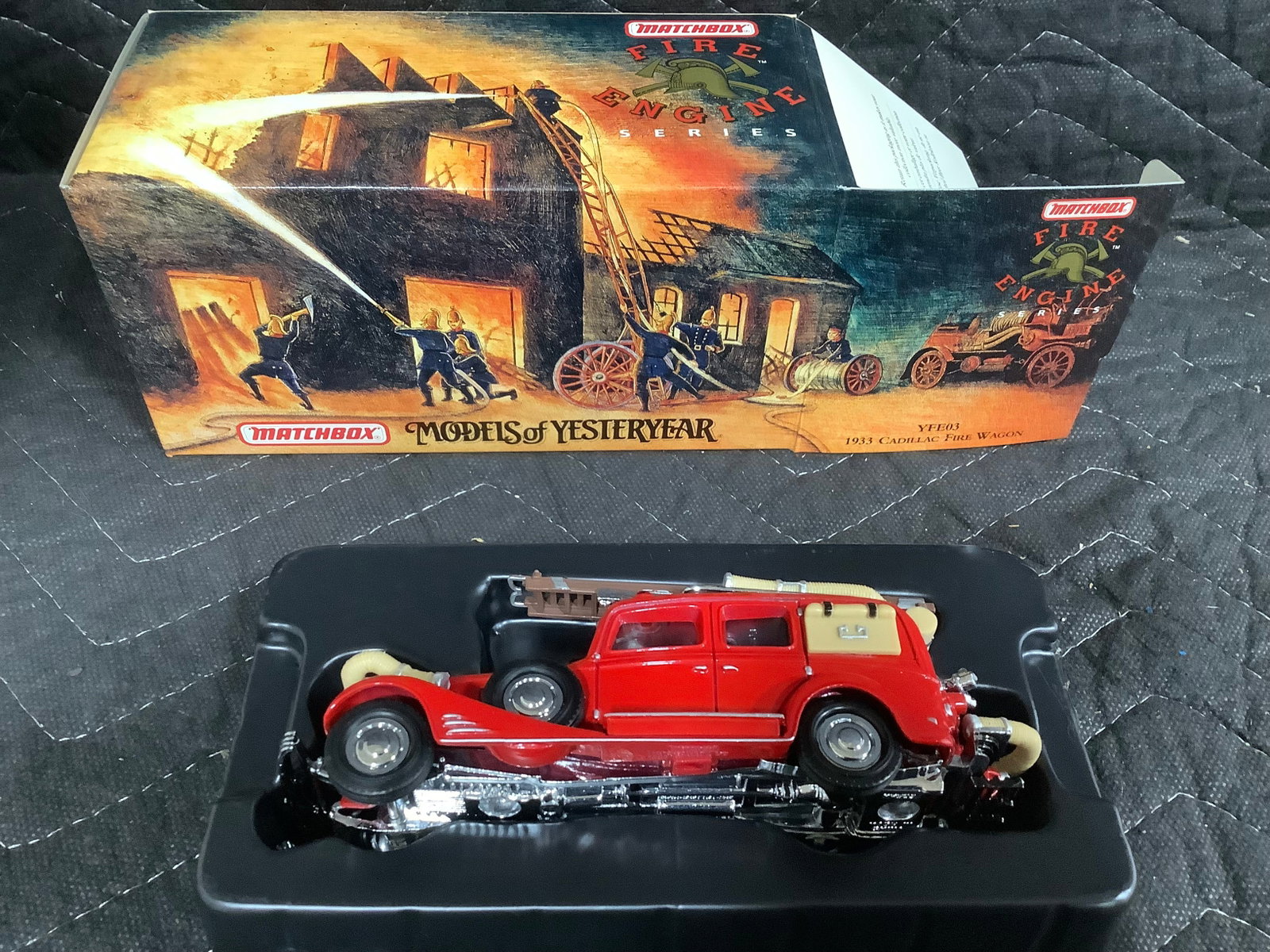 Matchbox 1933 Cadillac Fire Wagon *new in box*: Matchbox 1933 Cadillac Fire Wagon *new in box*