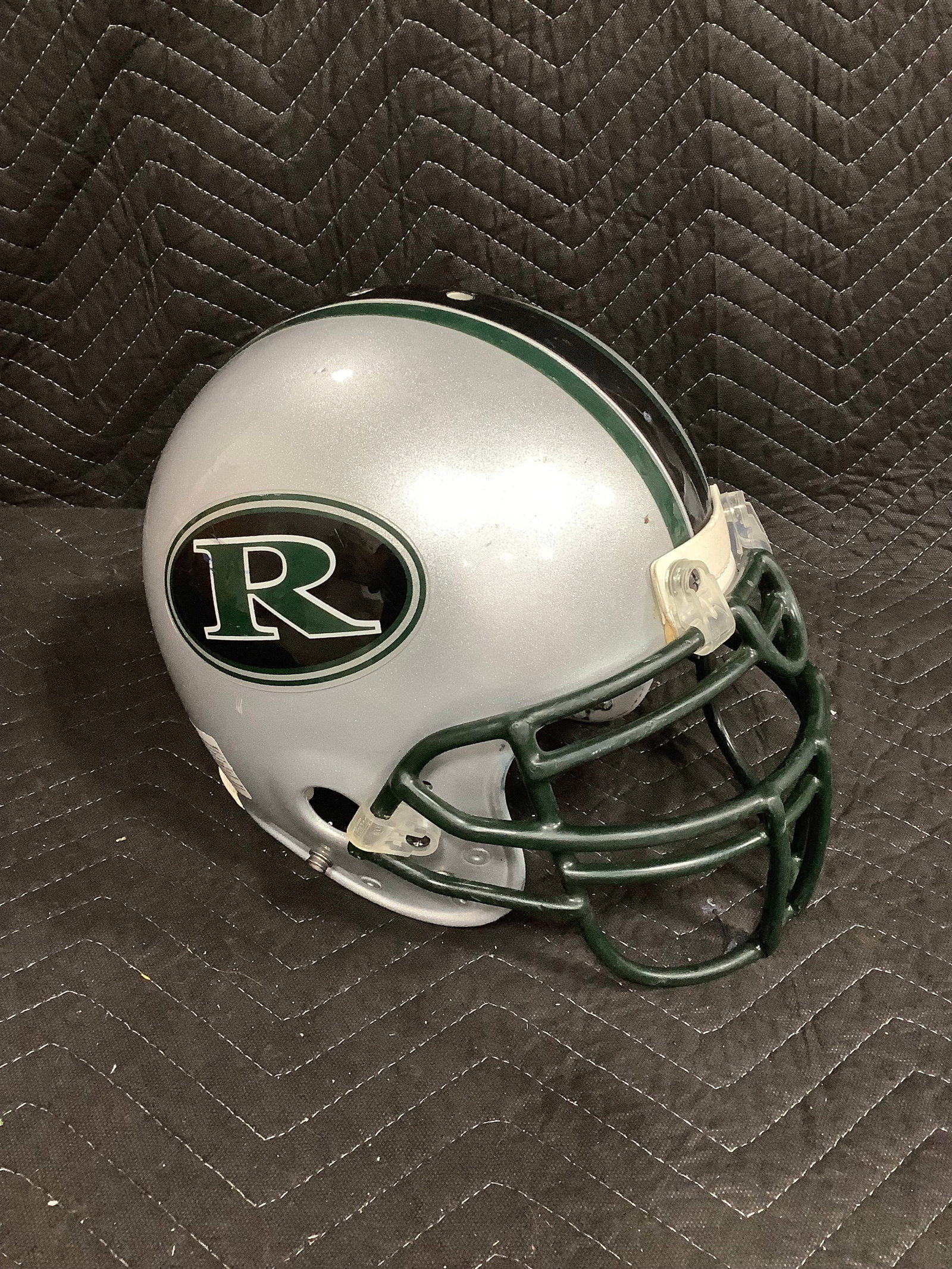 Raritan High School football helmet: Raritan High School football helmet
