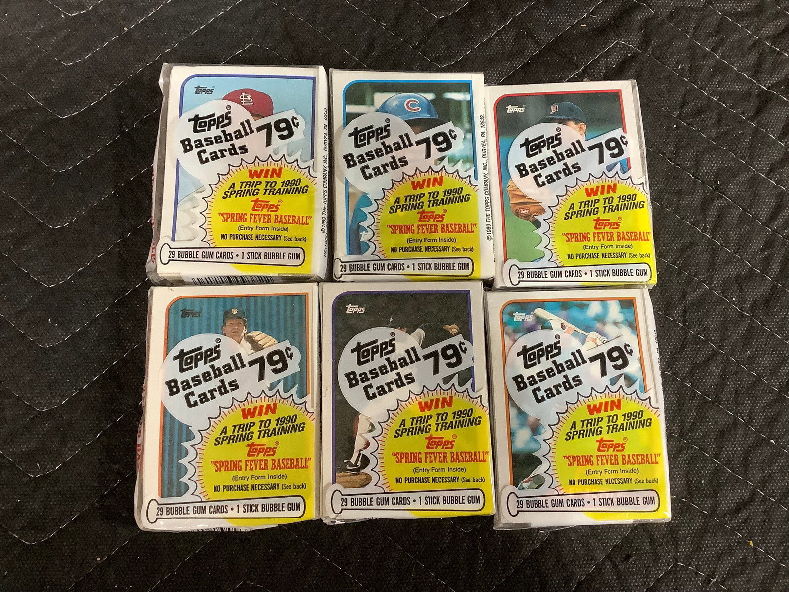 1989 Topps baseball card packs*sealed* (1 of 1)
