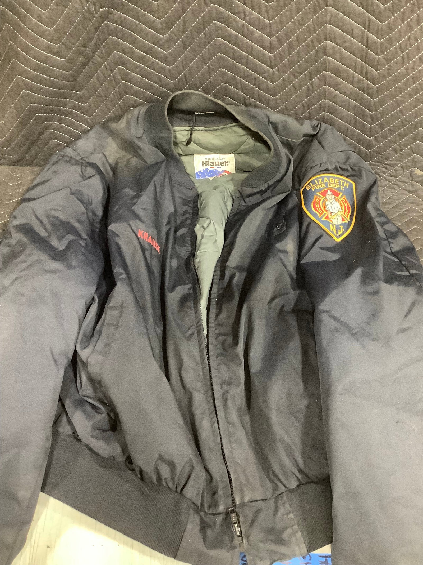 Elizabeth Fire Dept. jacket(size N/A) (1 of 1)