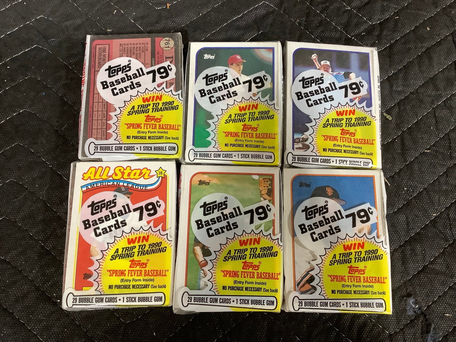 1989 Topps baseball card packs*sealed* (1 of 1)
