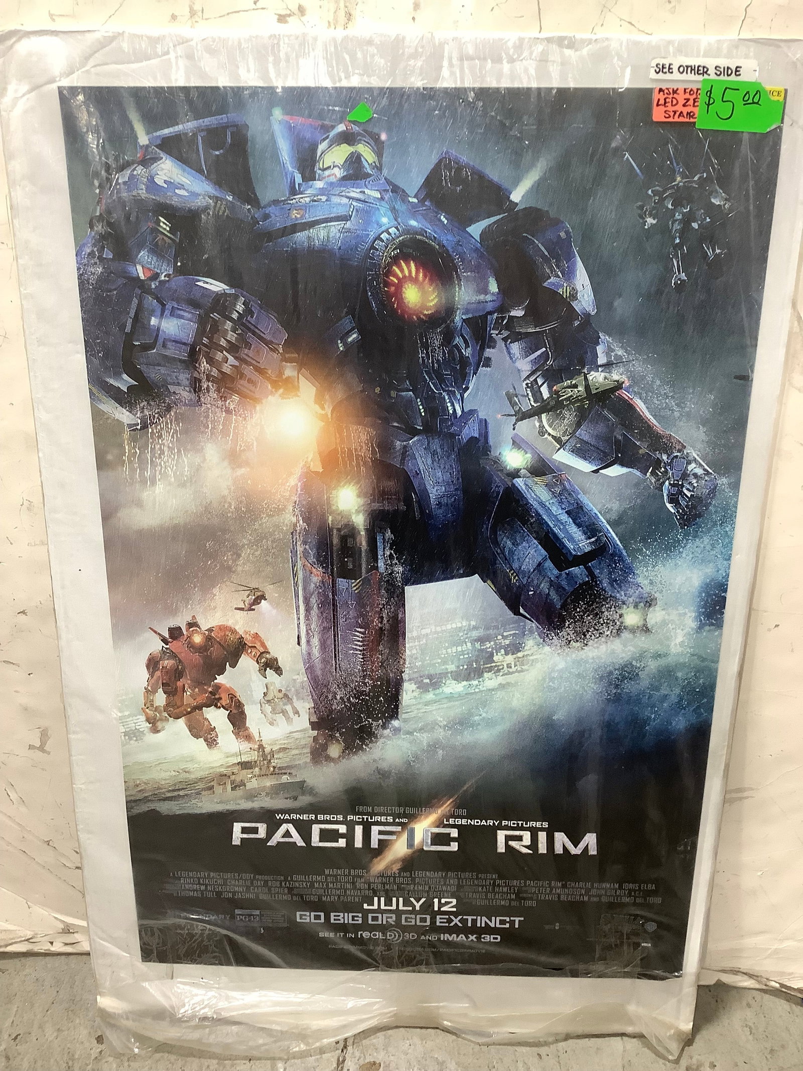 Pacific Rim movie poster(24inx36in): Pacific Rim movie poster(24inx36in)