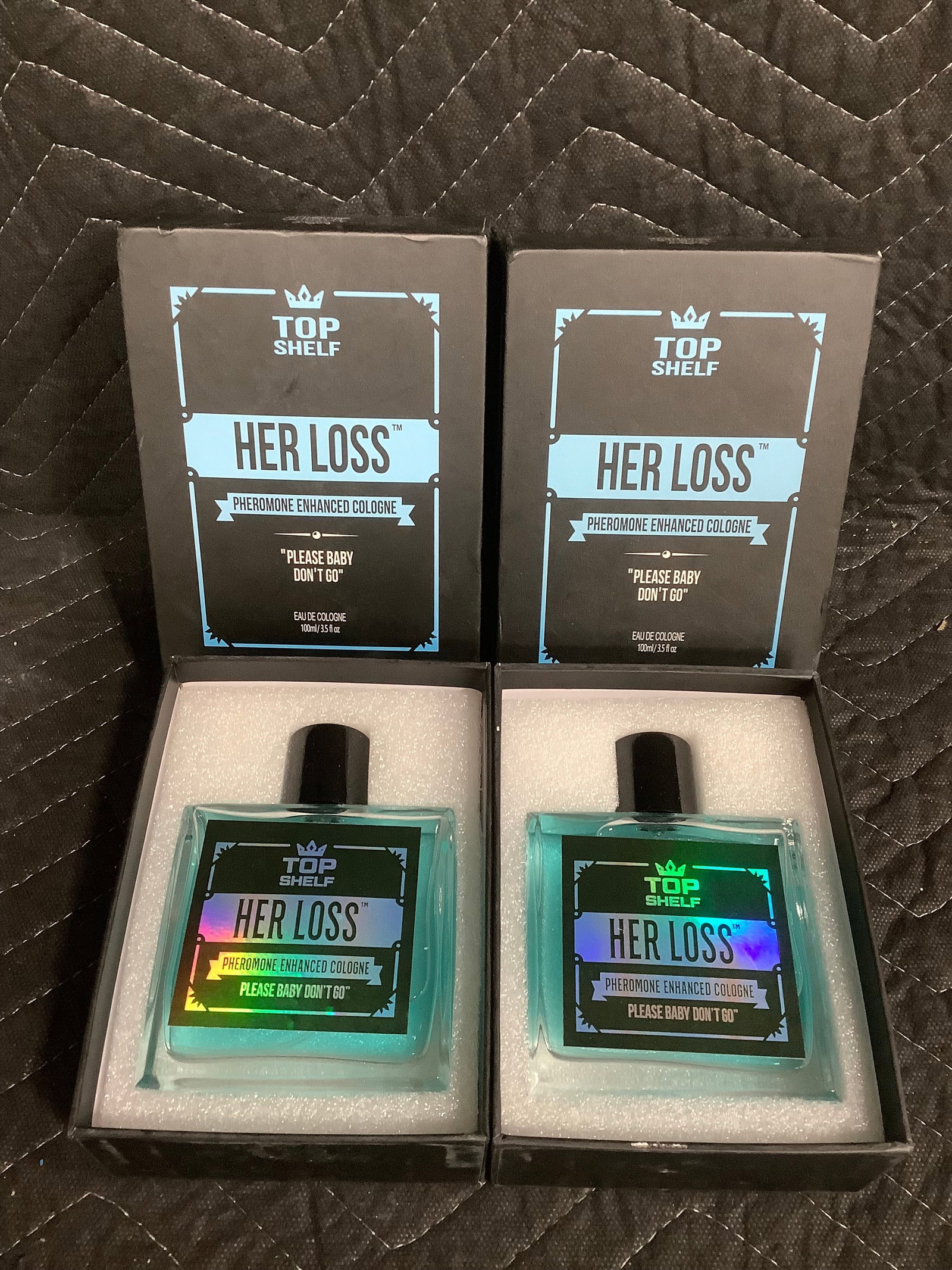 Her Loss pheromone enhanced cologne(3.5 fl.oz. each): Her Loss pheromone enhanced cologne(3.5 fl.oz. each)