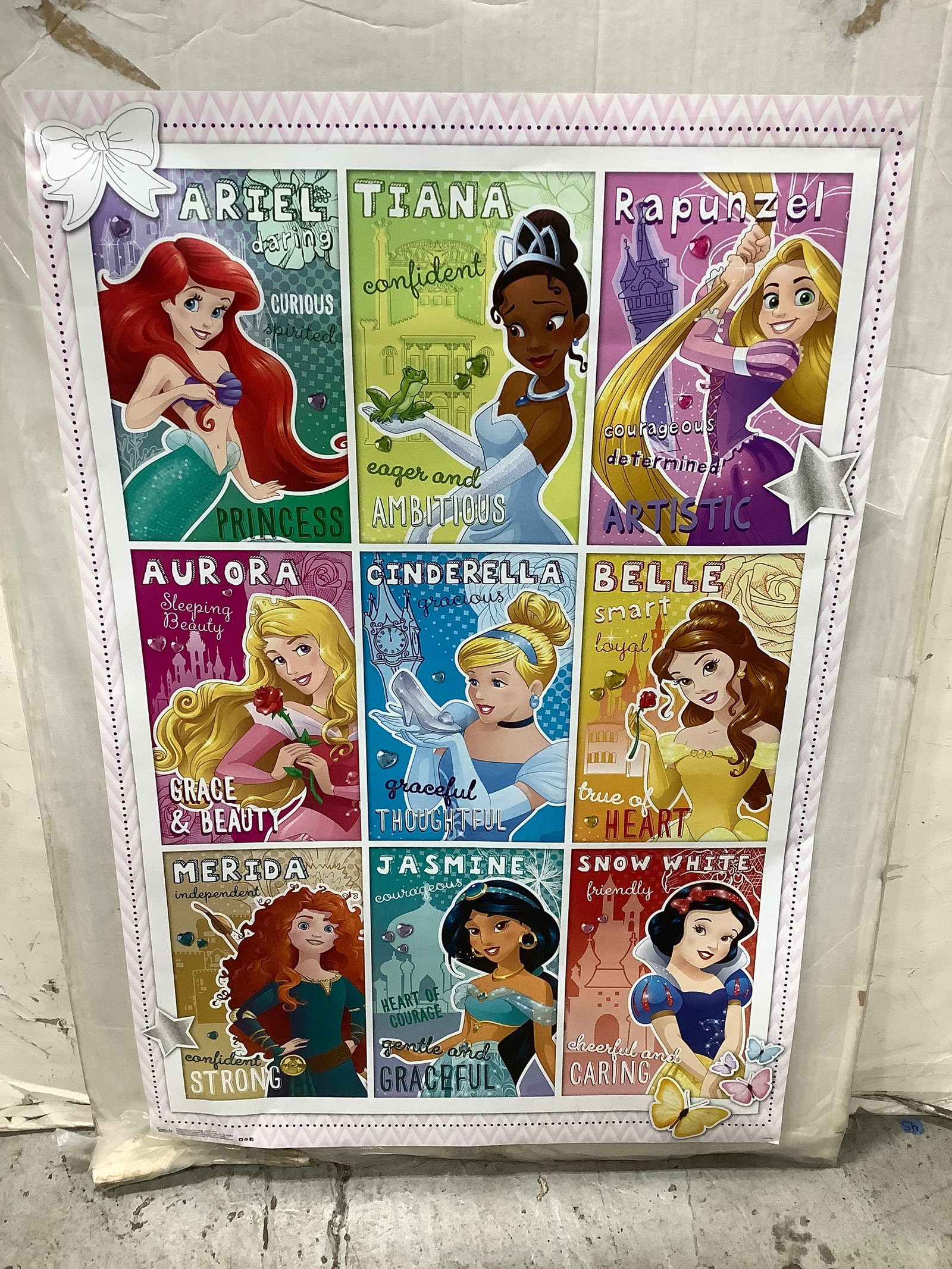 Disney princess poster(24.5inx34in): Disney princess poster(24.5inx34in)
