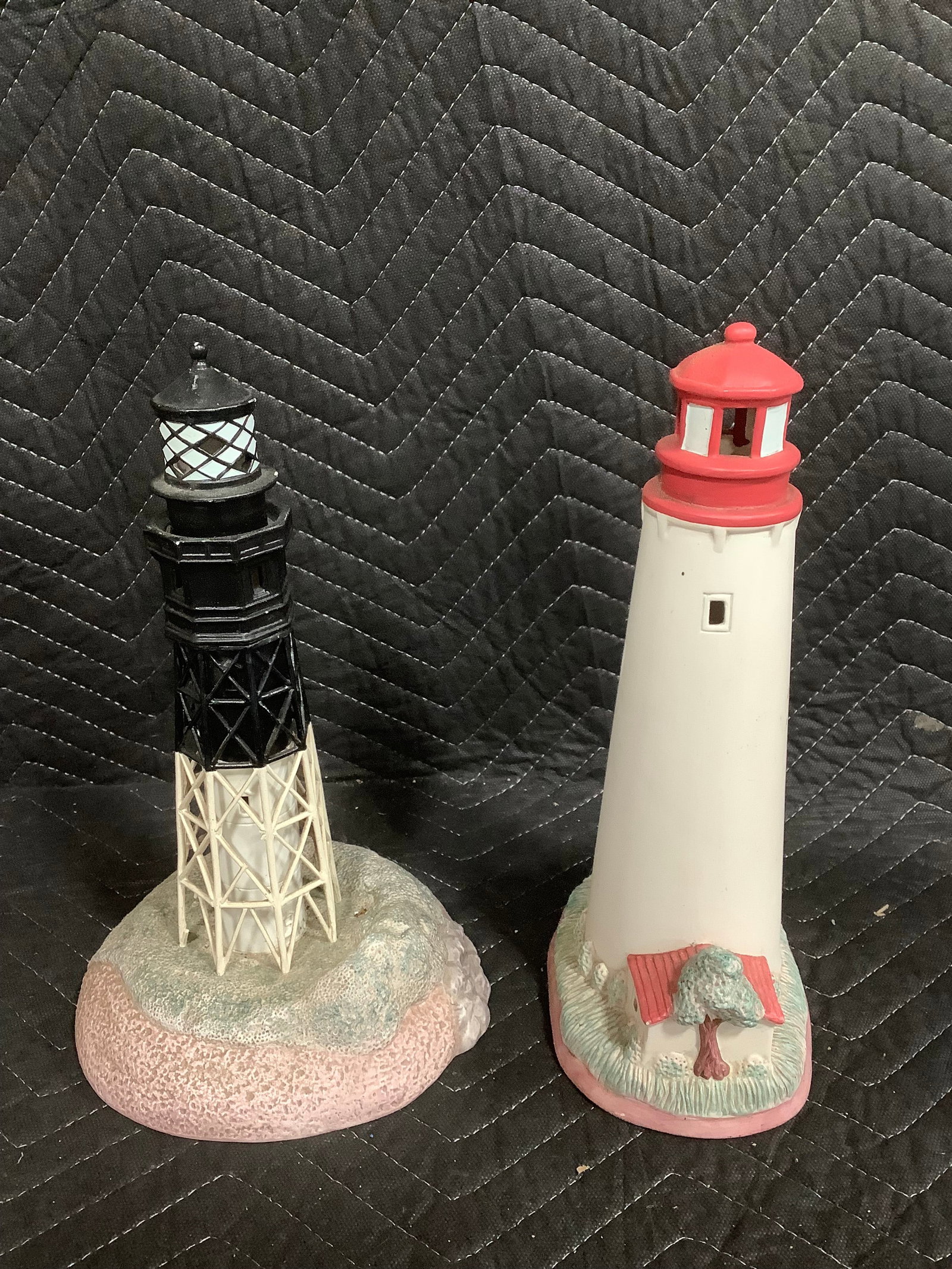 Lighthouse decor(tallest 12.5in): Lighthouse decor(tallest 12.5in)