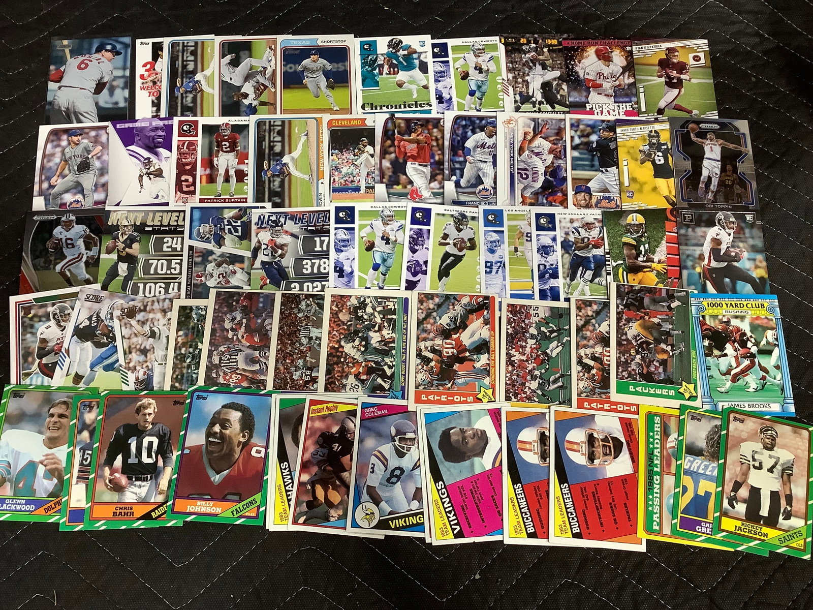 Collectible sports cards