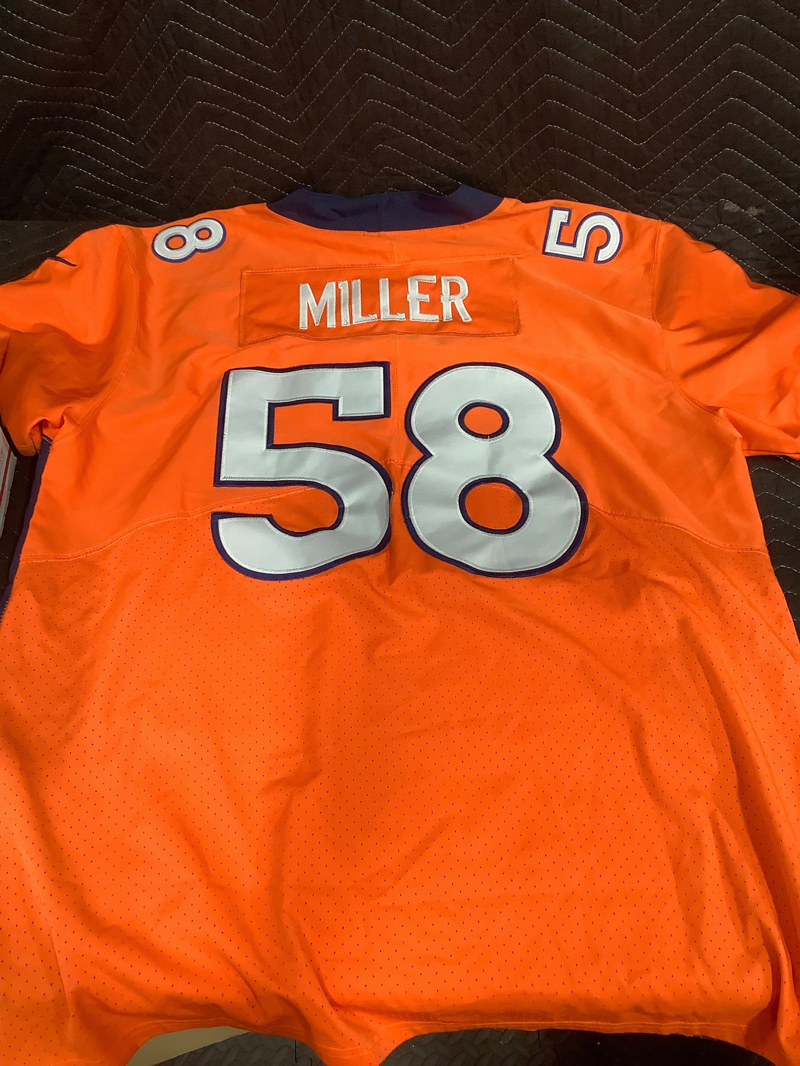 Von Miller Denver Broncos Nike game jersey number 58
