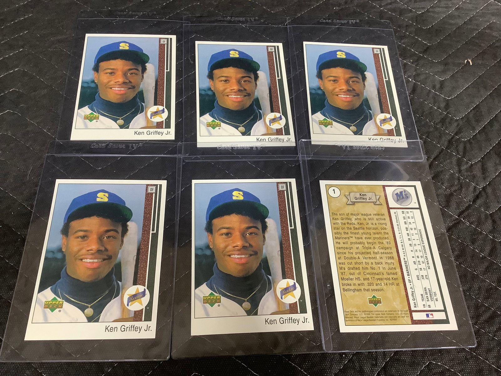 Ken Griffey Jr. cards(3.5inx5in) (1 of 1)