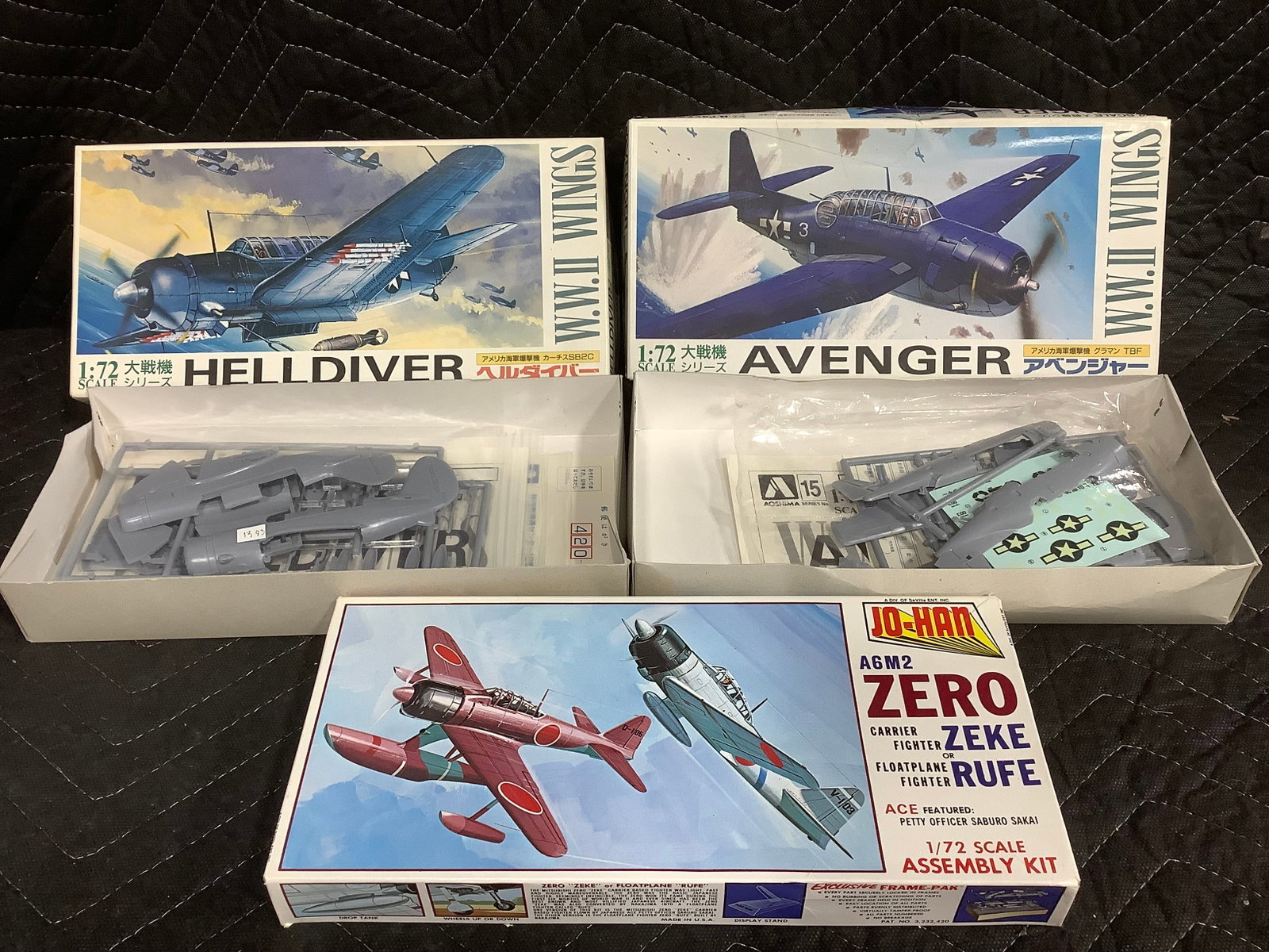 Vintage plane model kits (1 of 1)