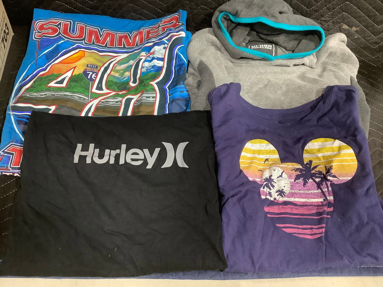 Tshirts and hoodie(various sizes): Tshirts and hoodie(various sizes)