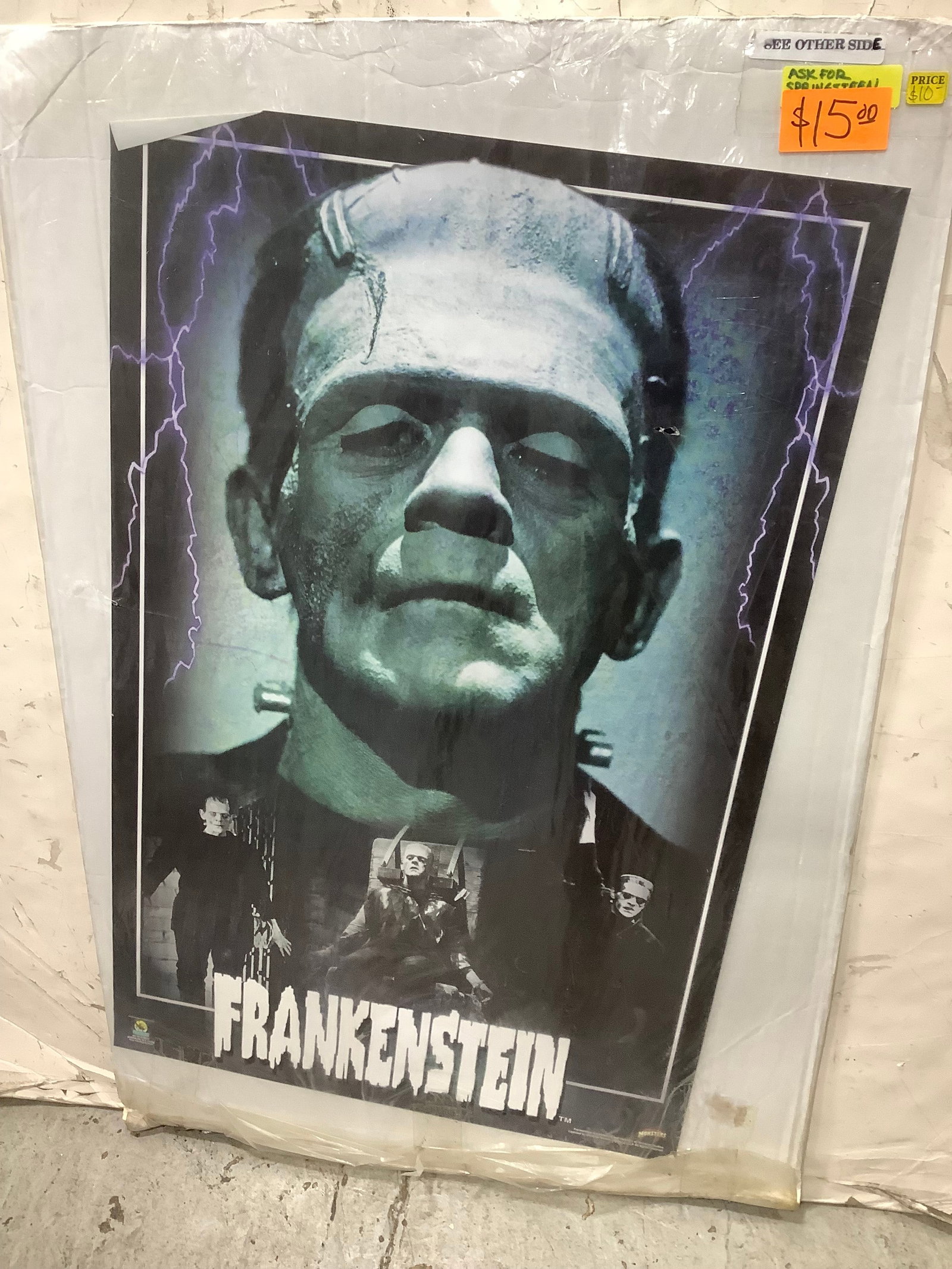 Frankenstein poster(22inx34.5in): Frankenstein poster(22inx34.5in)