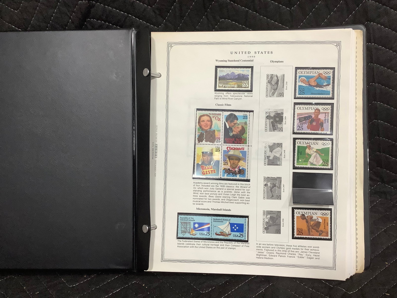 Stamp Collection with over 100 Mint Stamps (25.00+ face)