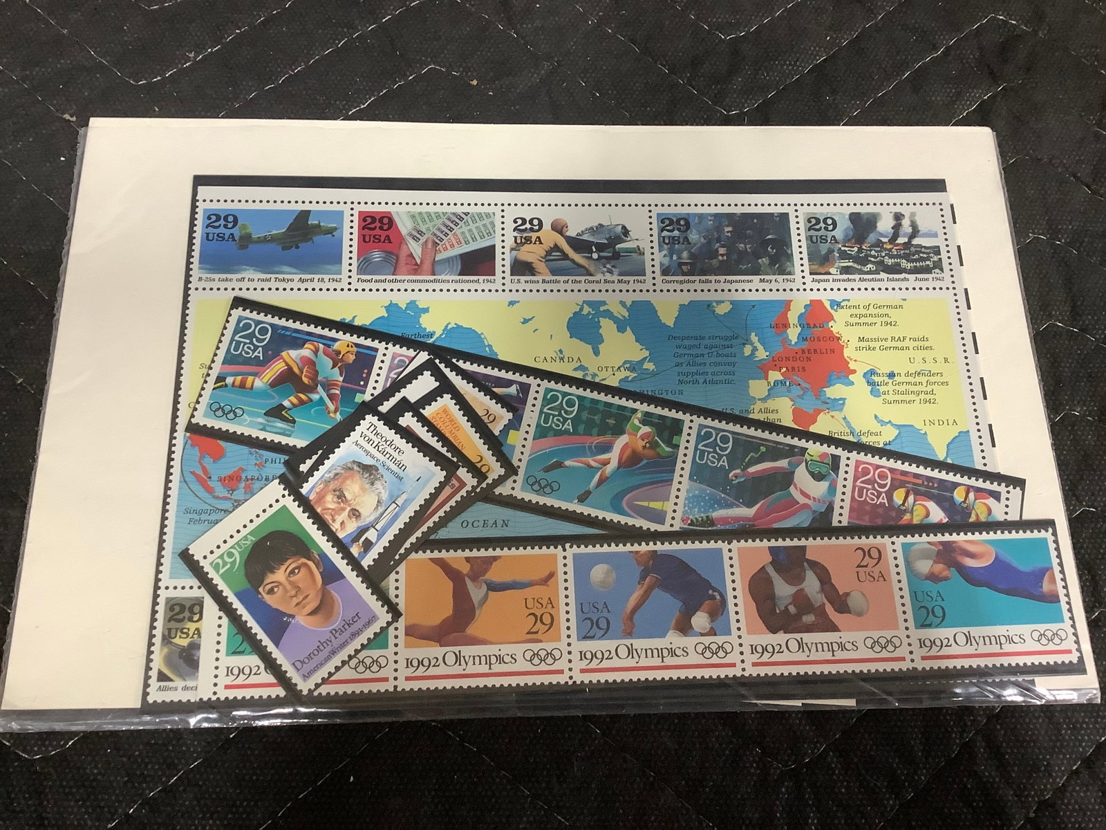 1992 USPS US Mint Stamp Packet Olympics Sealed (1 of 1)