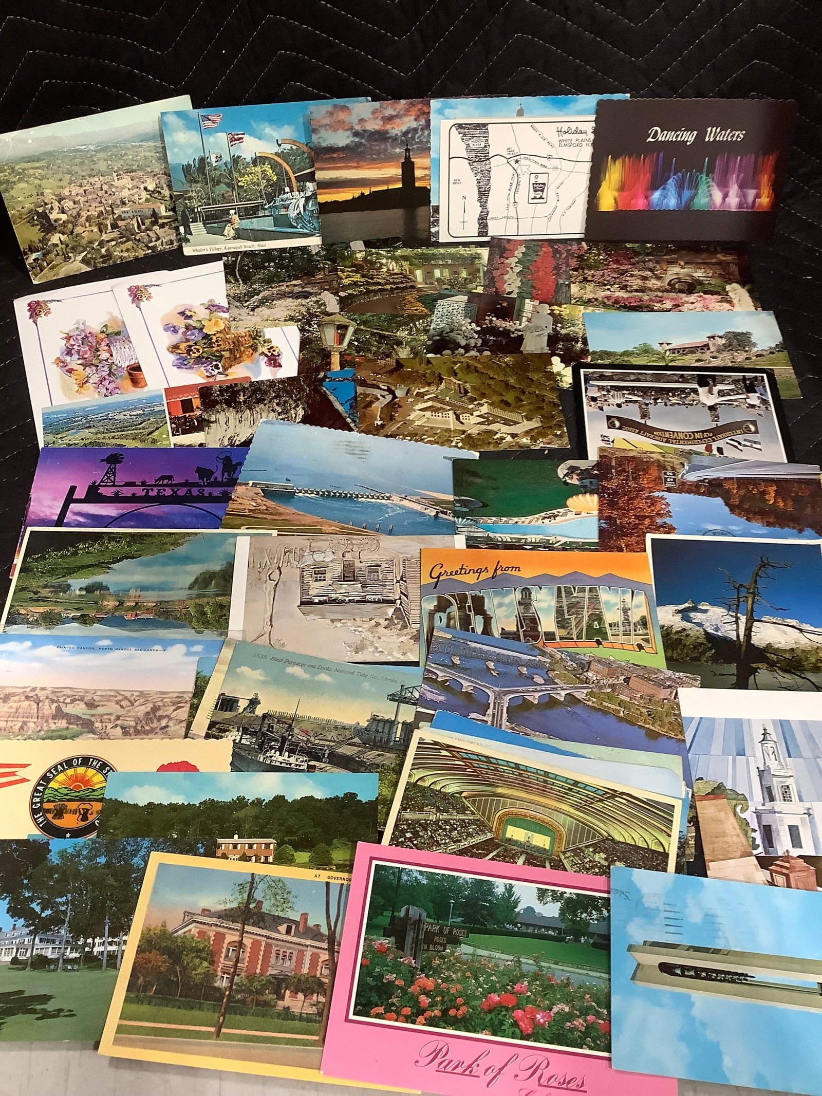 Collection of 50 Souvenir and Travel Postcards (1 of 1)